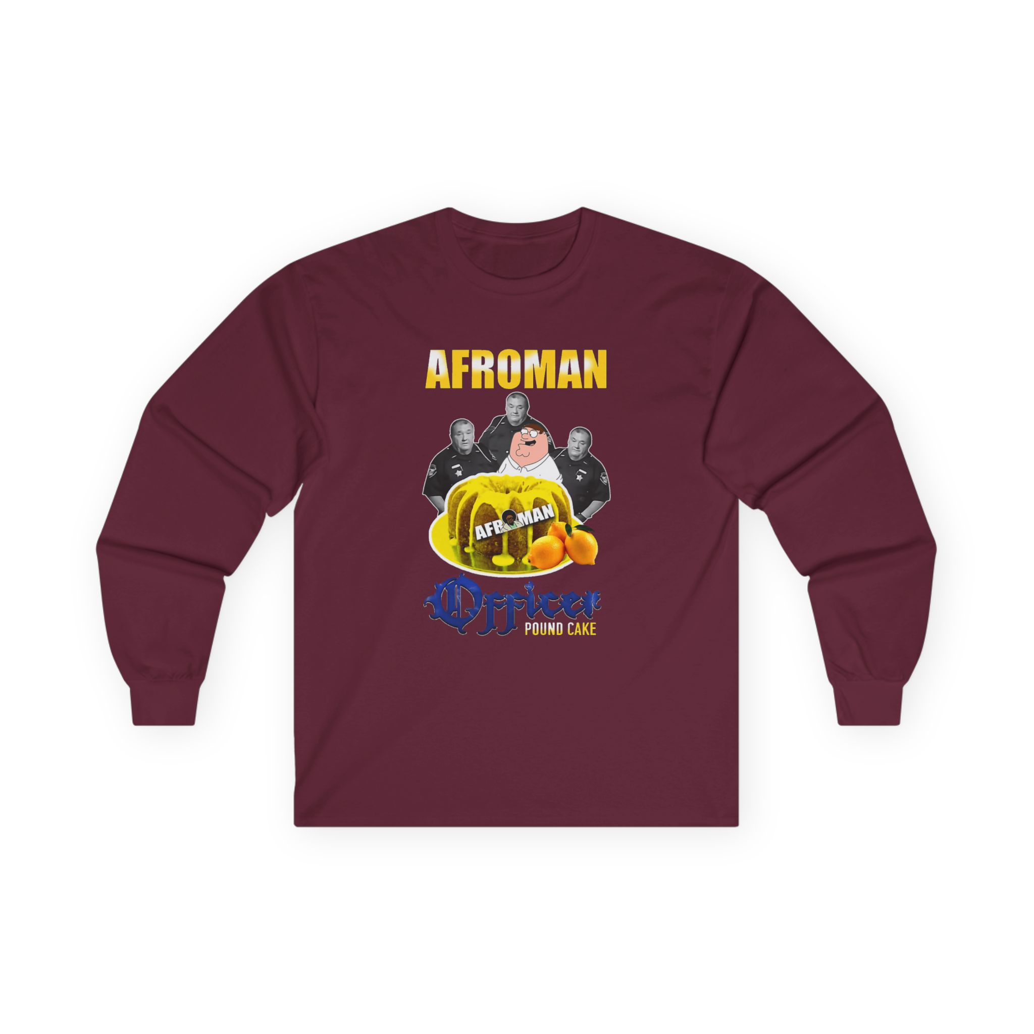 Afroman Lemon Pound Cake Unisex Ultra Cotton Long Sleeve Tee