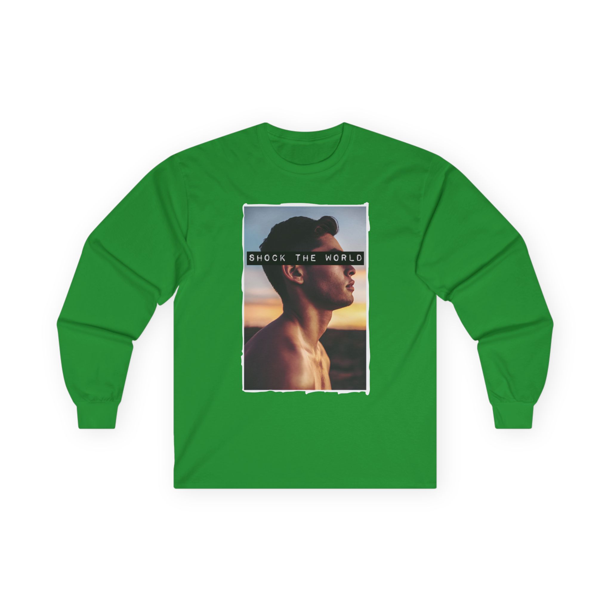 Ryan Garcia Shock the World Unisex Ultra Cotton Long Sleeve Tee