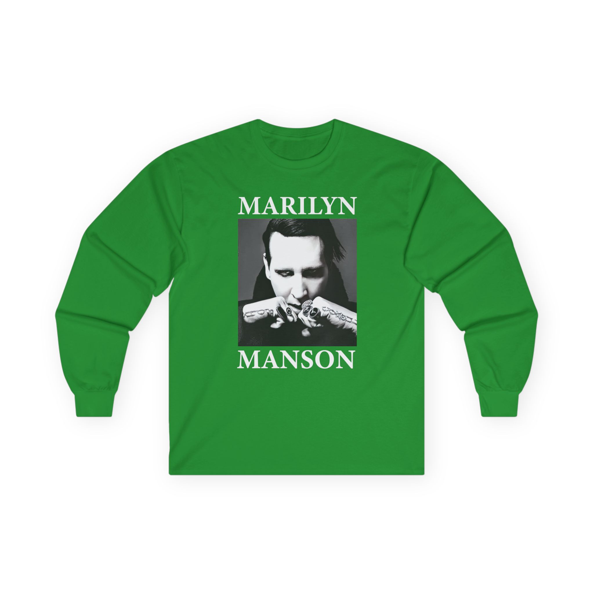 Marilyn Manson Fists Amplified Unisex Ultra Cotton Long Sleeve Tee