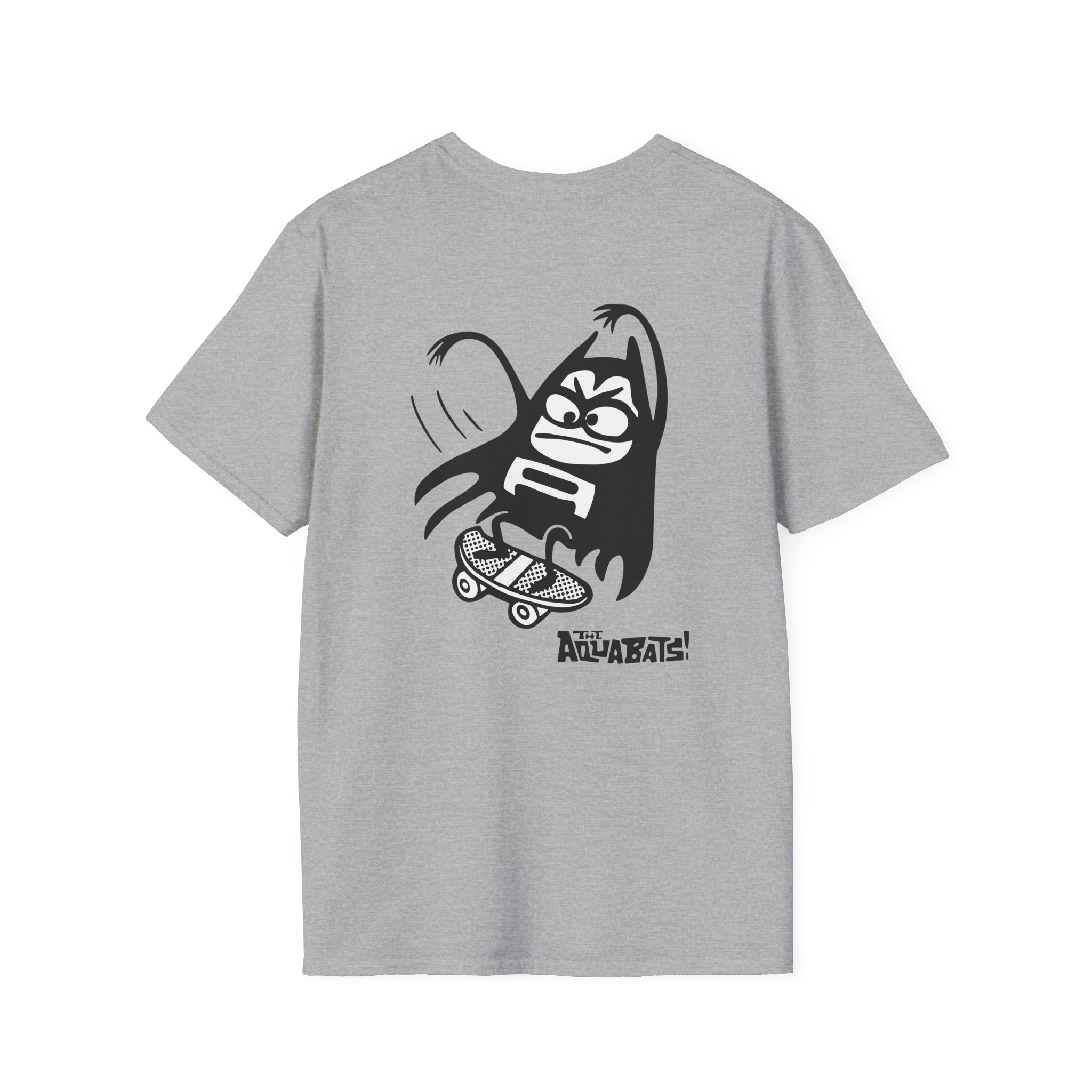 The Aquabats Lil Bat Skateboard Unisex Softstyle T-shirt