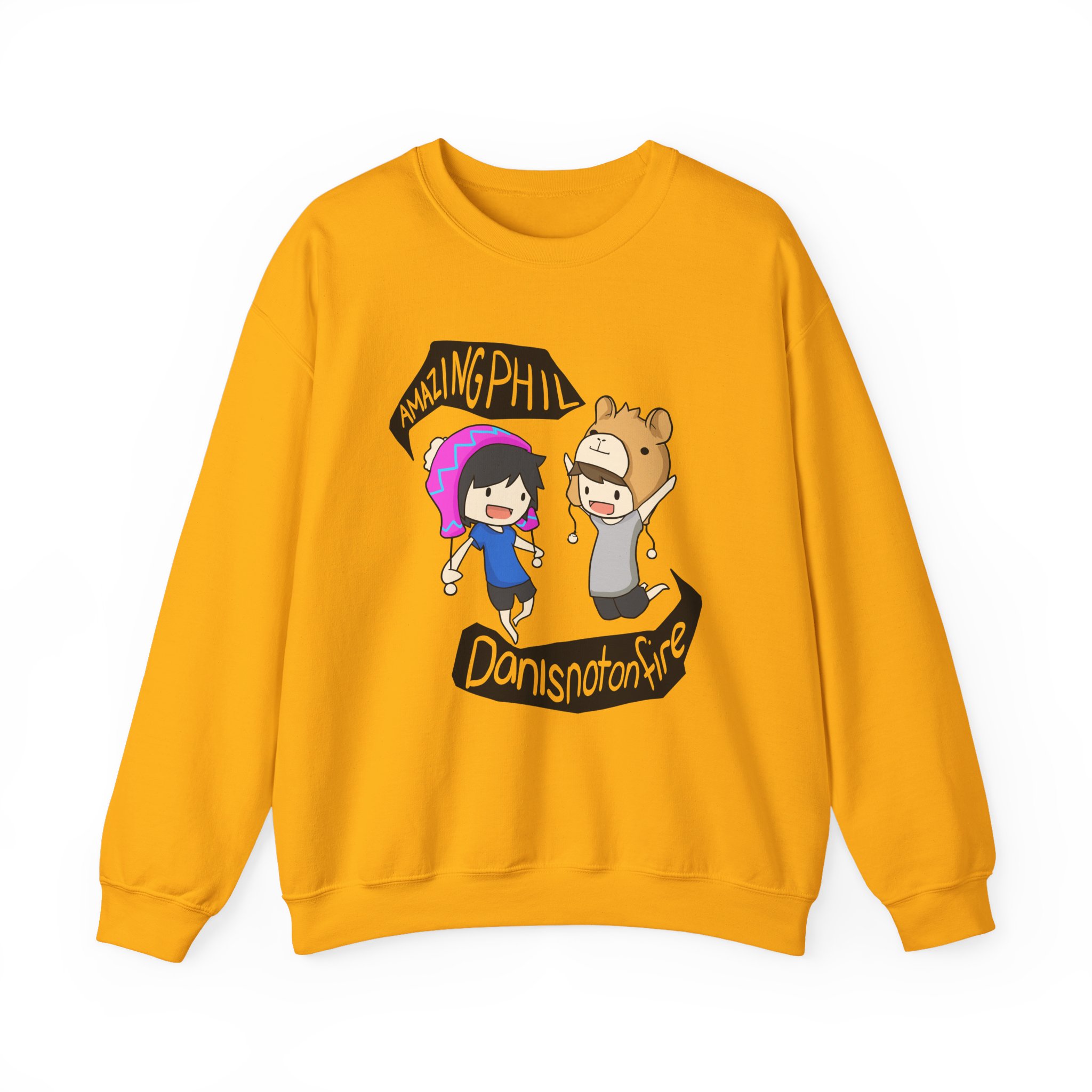 Dan and Phil Unisex Heavy Blendâ„¢ Crewneck Sweatshirt