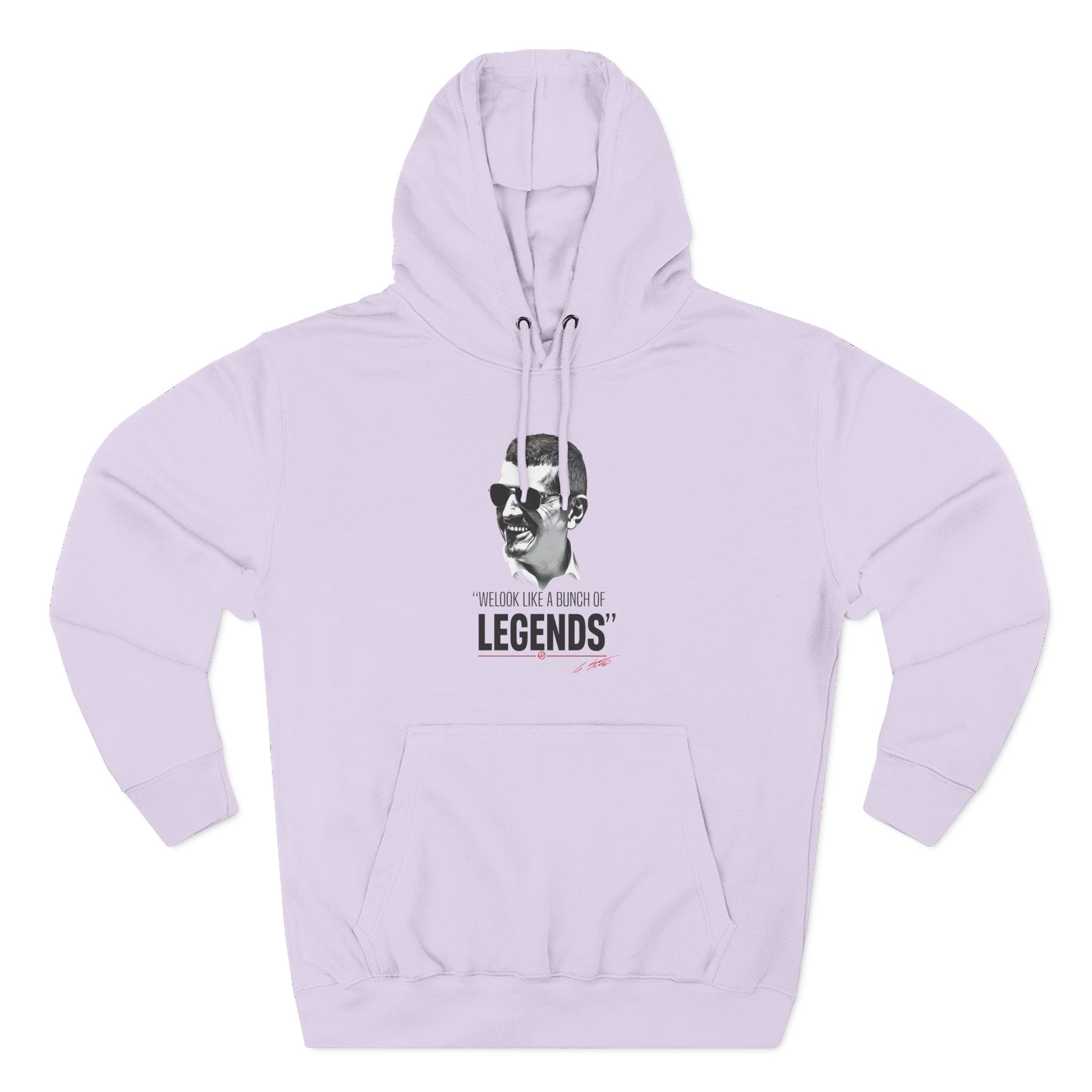 Haas F1 Guenther Steiner Legends Three-Panel Fleece Hoodie