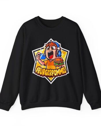 Burger Pommes Unisex Heavy Blend™ Crewneck Sweatshirt