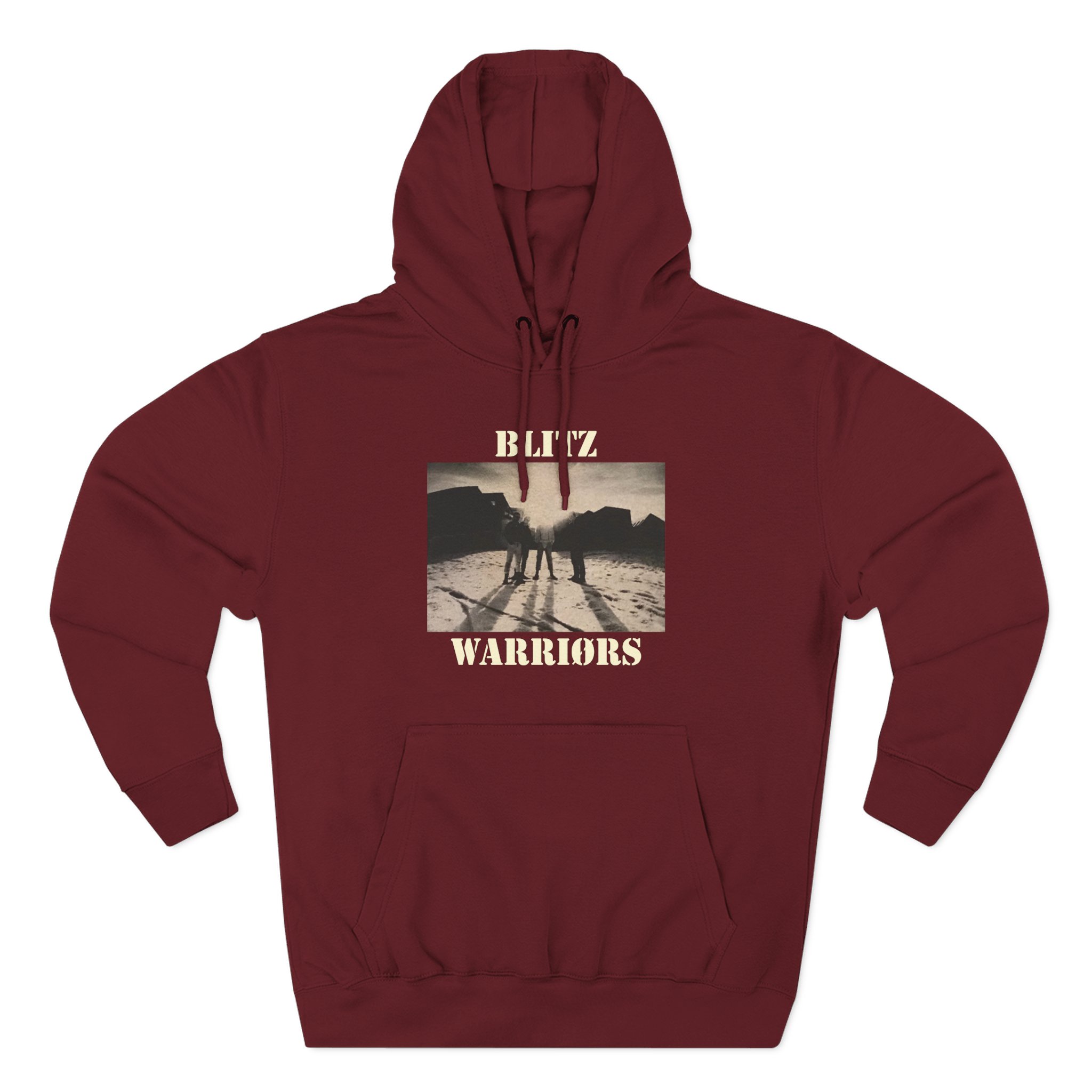 Blitz Warriors Three-Panel Fleece Hoodie