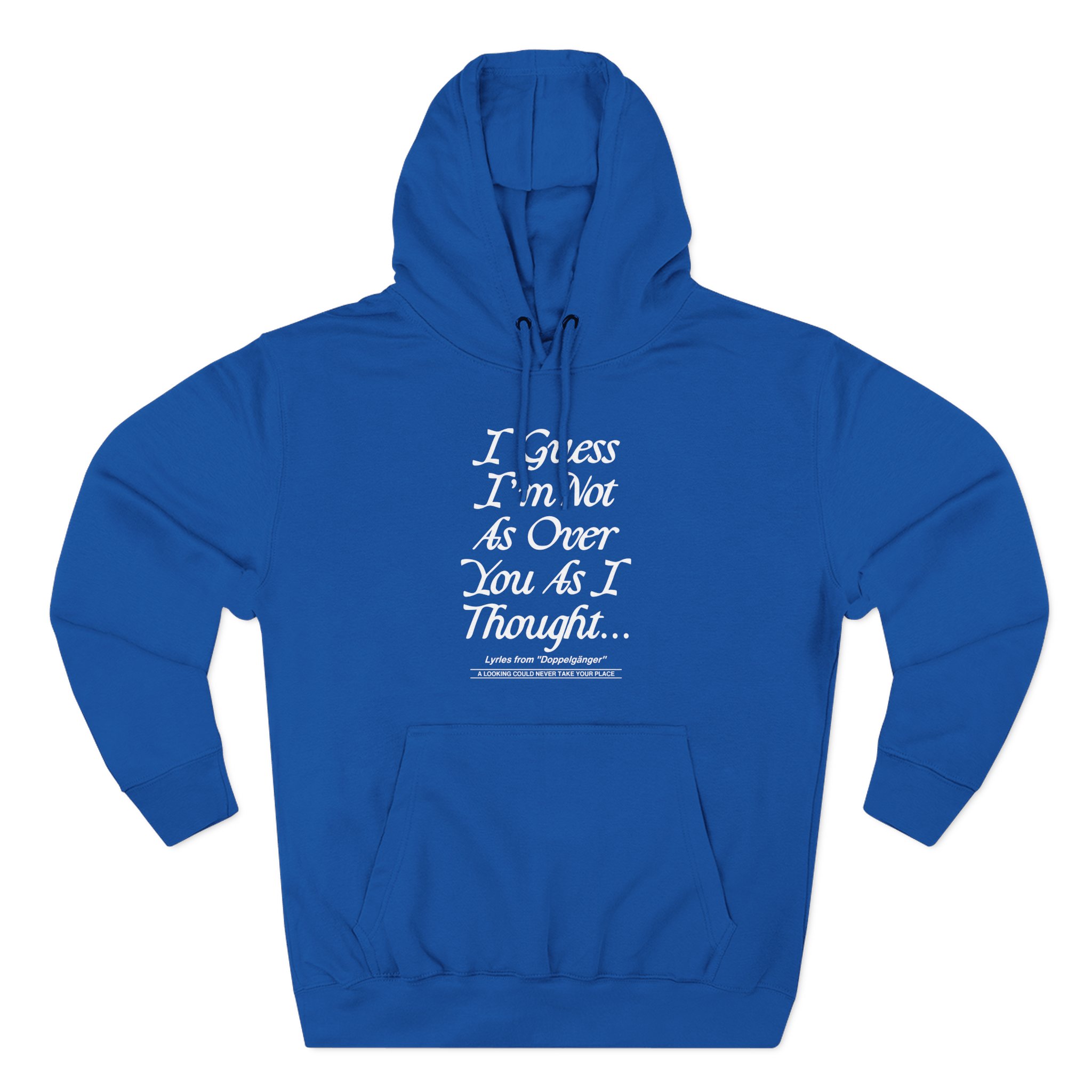 Joshua Bassett Doppelgänger Lyric Three-Panel Fleece Hoodie