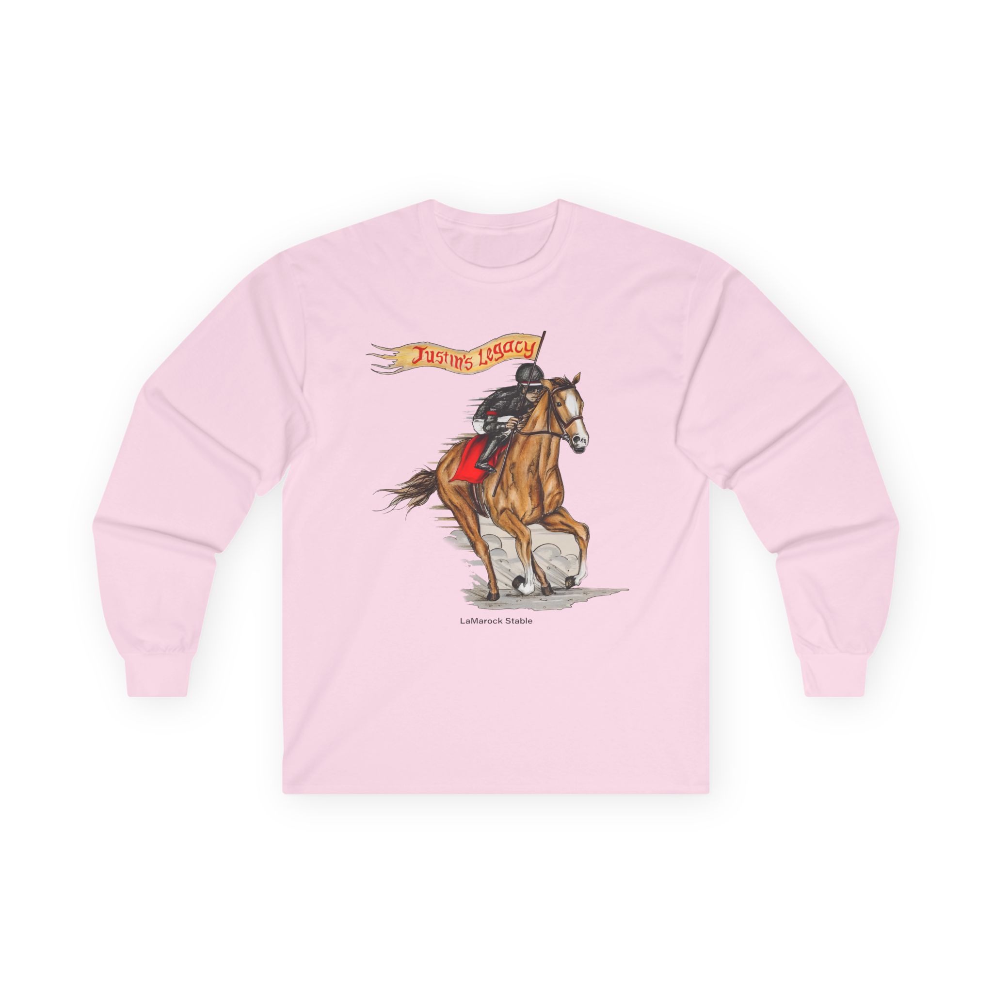 Arcangel Justin's Legacy Lamarock Stable Unisex Ultra Cotton Long Sleeve Tee