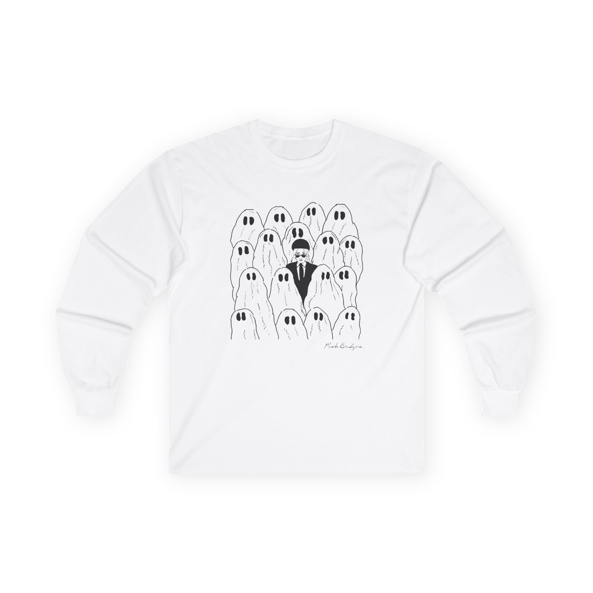Phoebe Bridgers Ghost Unisex Ultra Cotton Long Sleeve Tee