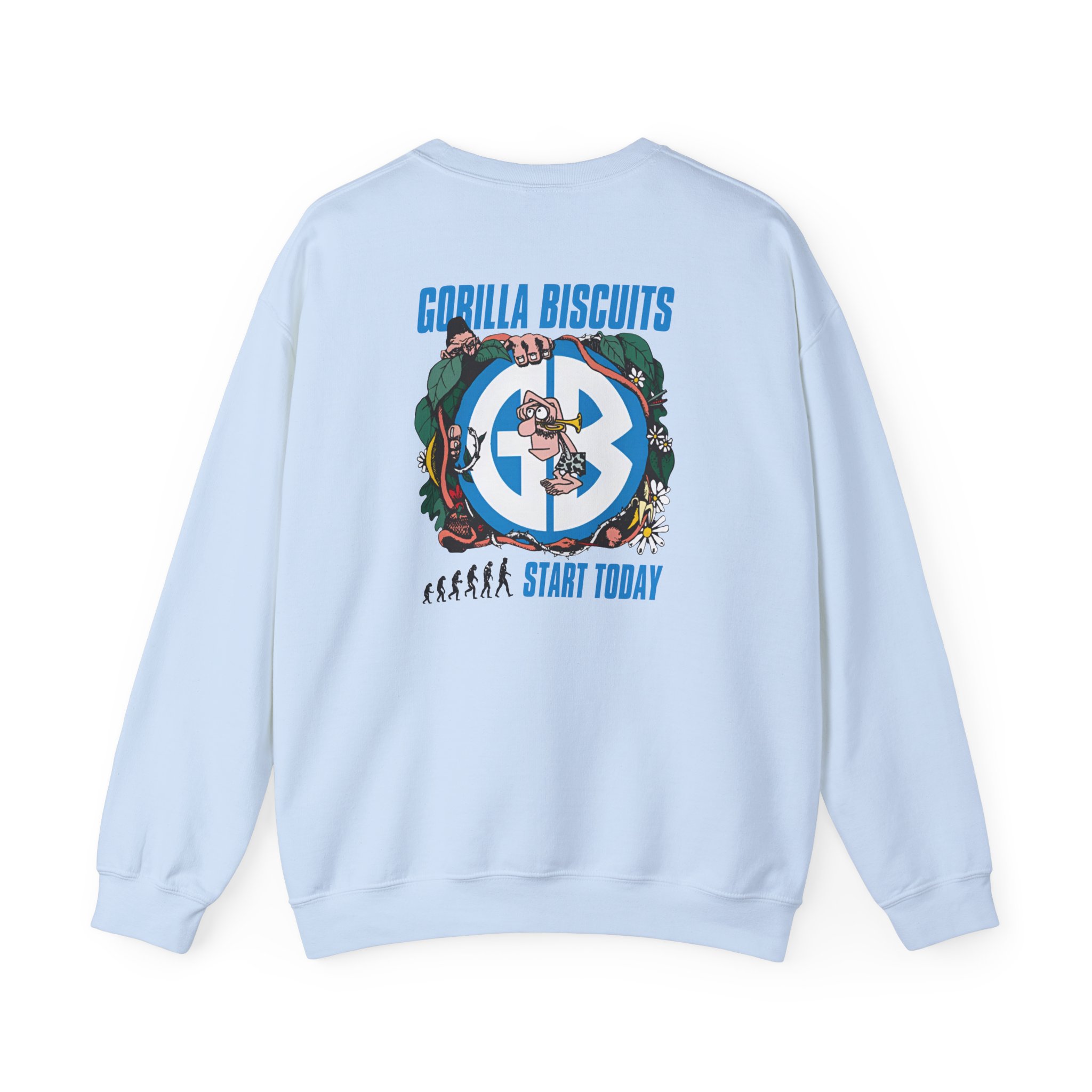 Gorilla Biscuits Jungle Unisex Heavy Blendâ„¢ Crewneck Sweatshirt