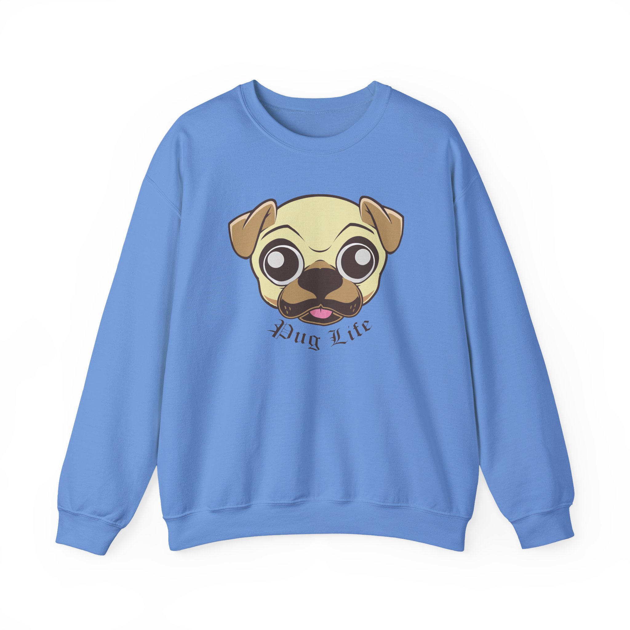 Morgz Pug Life Unisex Heavy Blendâ„¢ Crewneck Sweatshirt