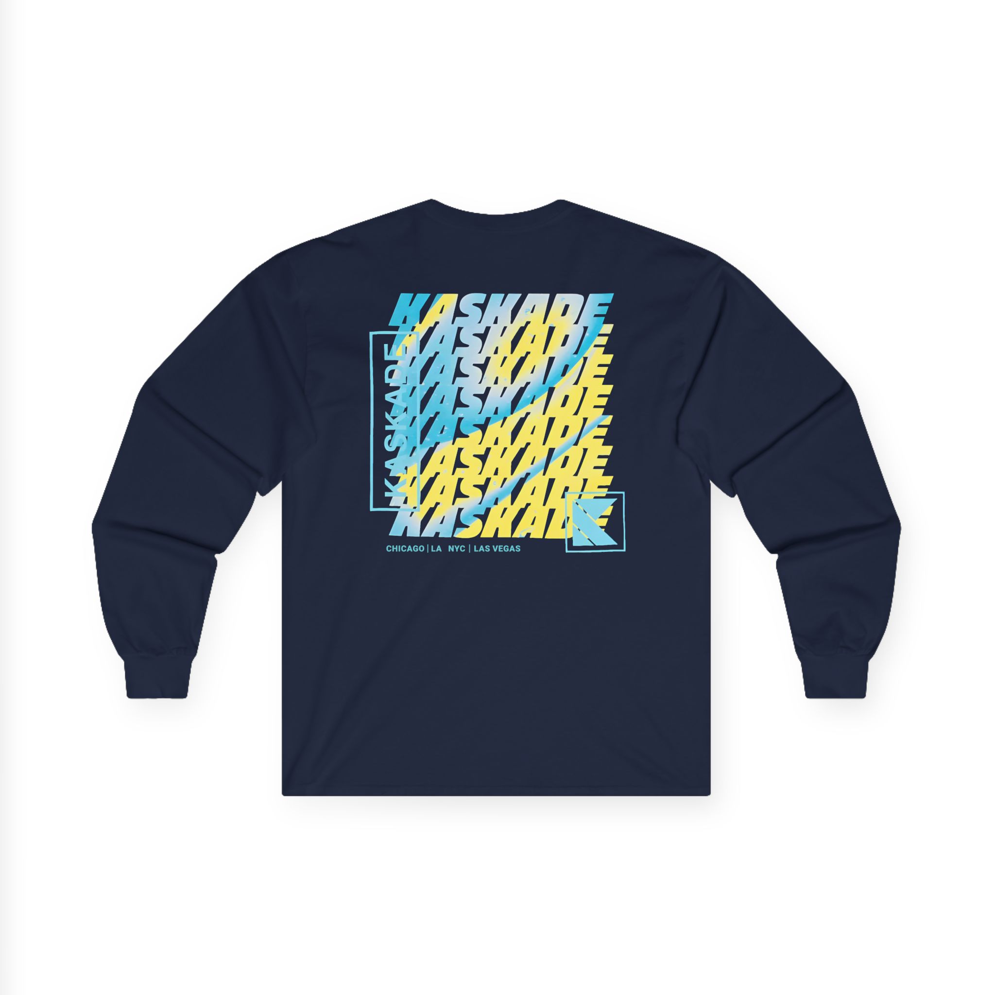 Kaskade Sky Blue Cities Unisex Ultra Cotton Long Sleeve Tee