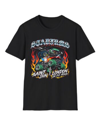 Saint Jhn Stadiums With London on Da Track Unisex Softstyle T-Shirt