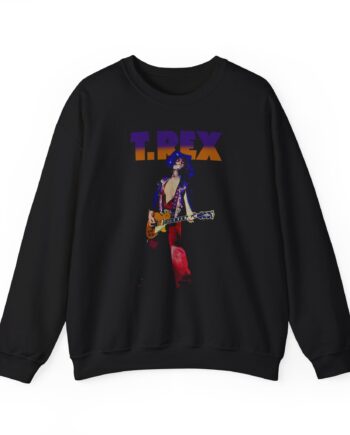 T Rex Rockin Unisex Heavy Blend™ Crewneck Sweatshirt