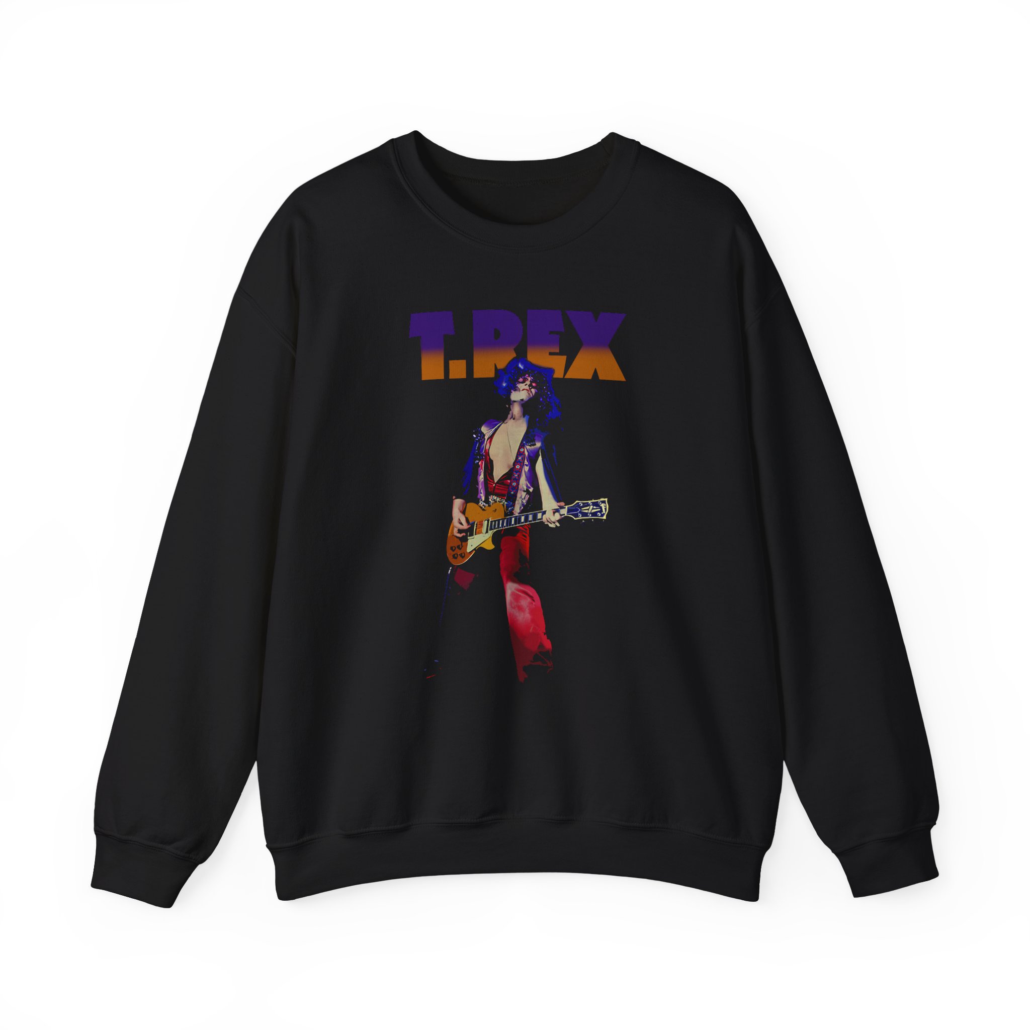 T Rex Rockin Unisex Heavy Blendâ„¢ Crewneck Sweatshirt
