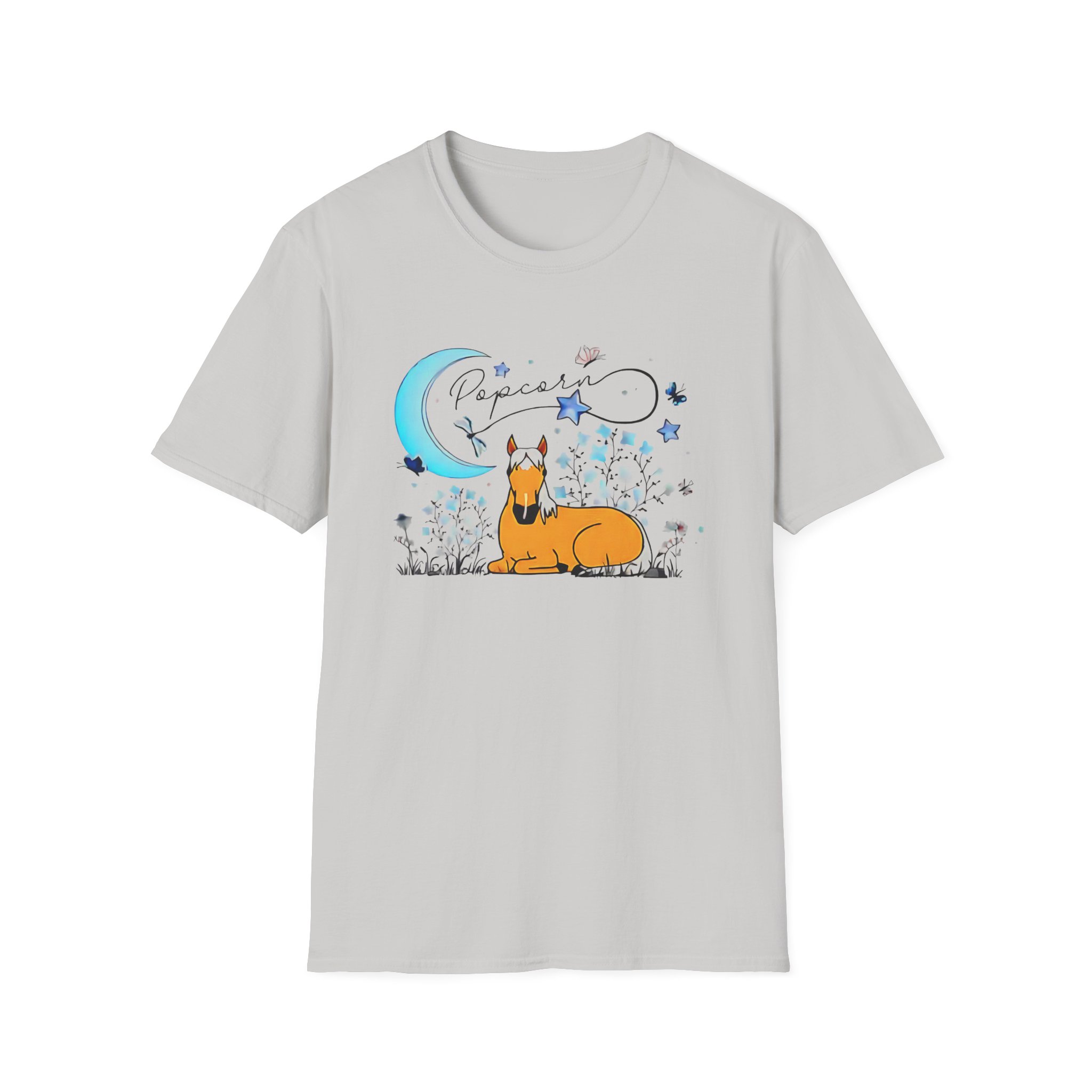 Harlow and Popcorn Unisex Softstyle T-Shirt
