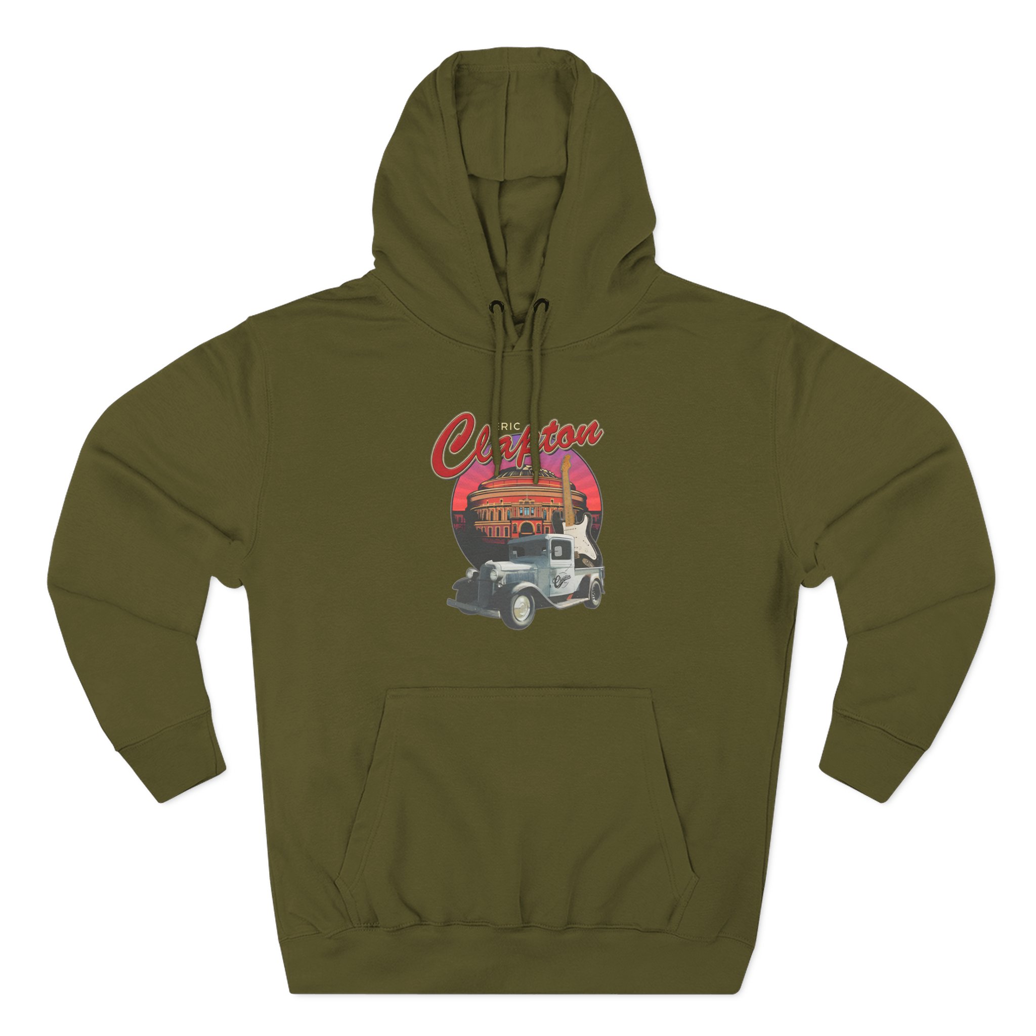 Eric Clapton Three-Panel Fleece Hoodie