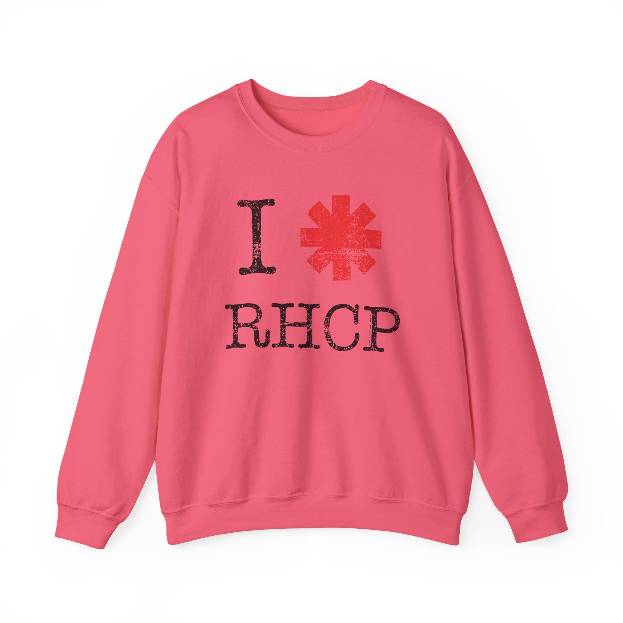 Red Hot Chili Peppers I Heart Rhcp Unisex Heavy Blendâ„¢ Crewneck Sweatshirt