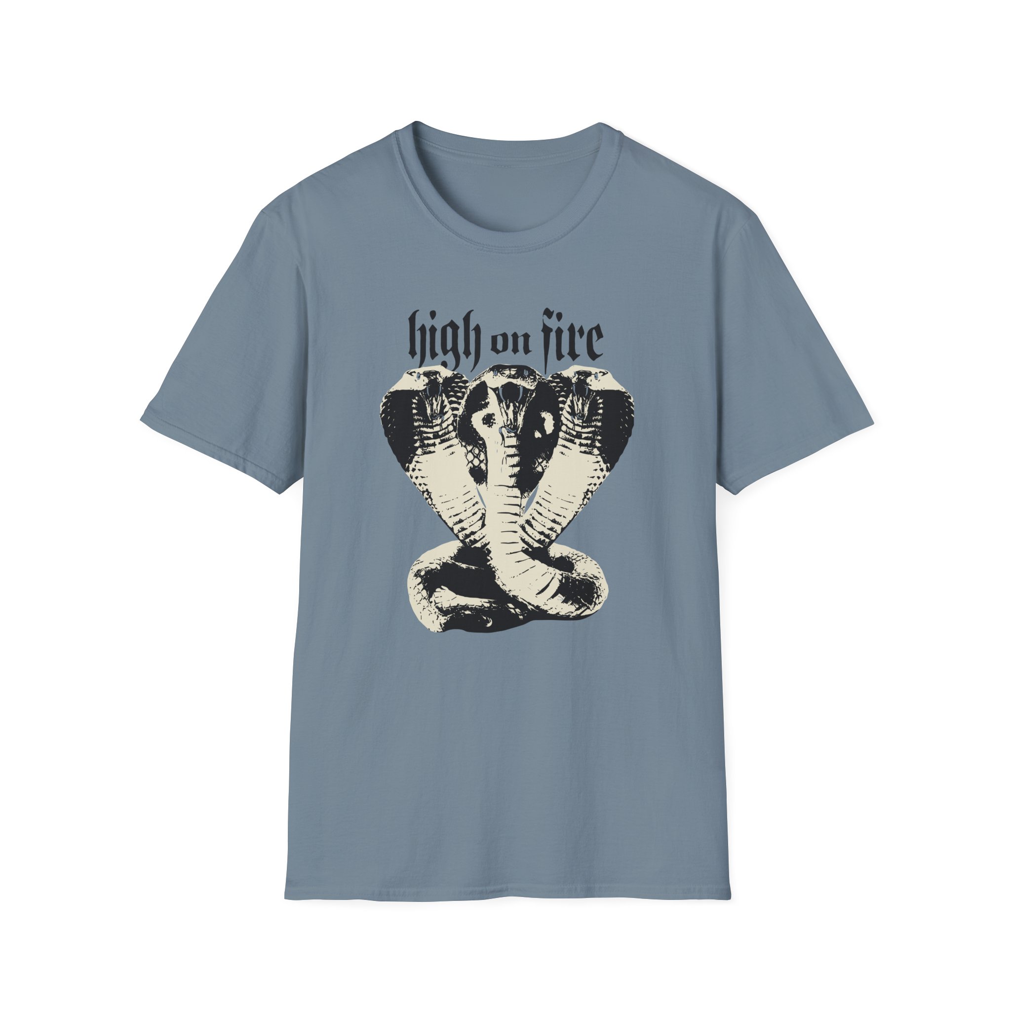 High on Fire Branca Snakes Unisex Softstyle T-Shirt