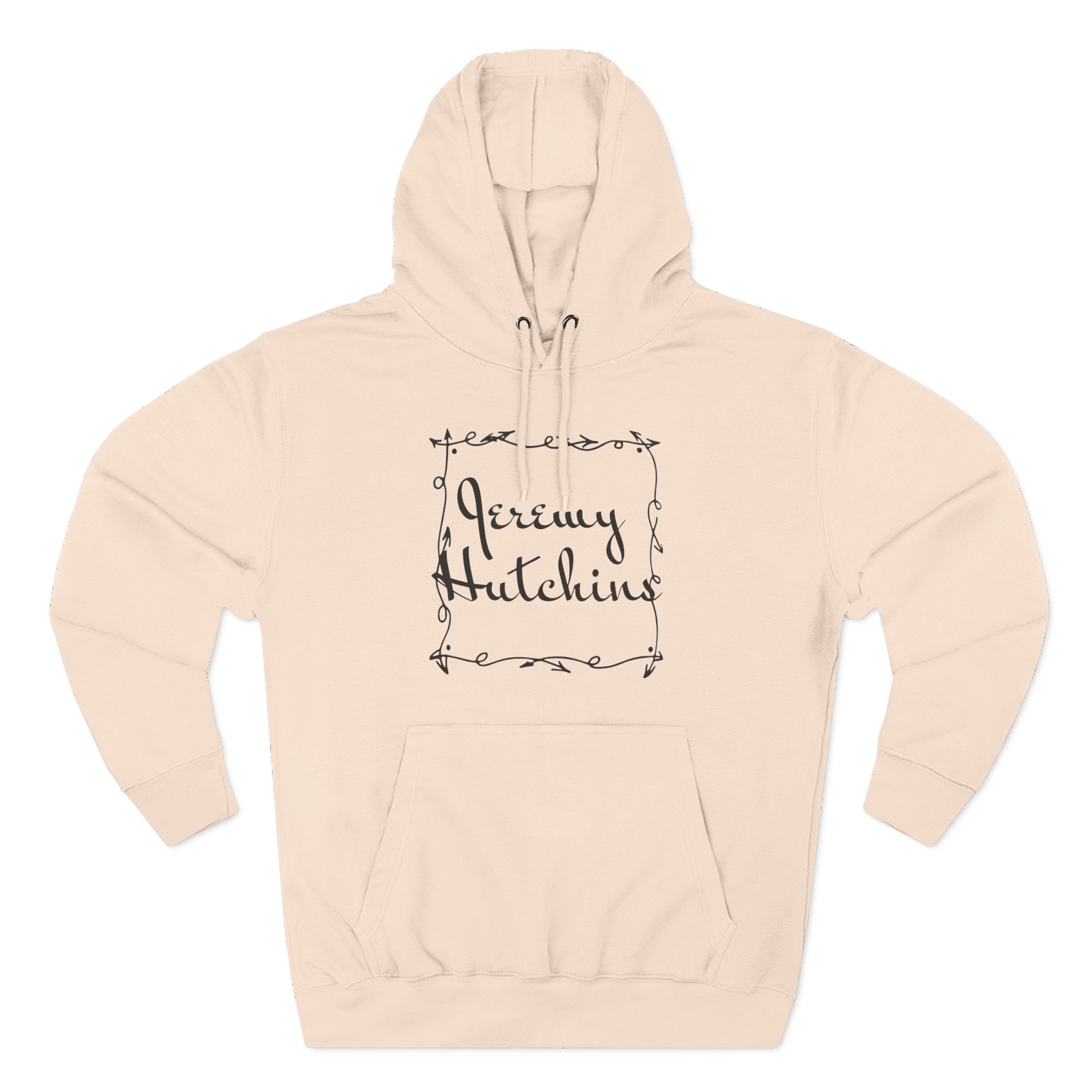 Jeremy Hutchins Three-Panel Fleece Hoodie