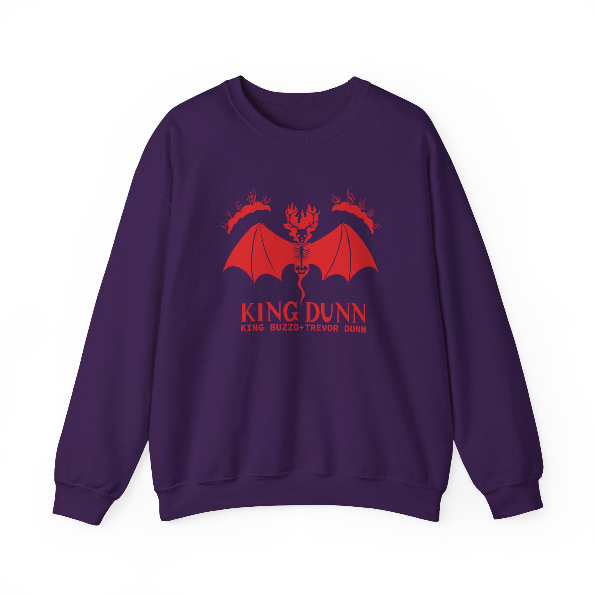Melvins King Dunn King Buzzo Trevor Dunn Unisex Heavy Blendâ„¢ Crewneck Sweatshirt