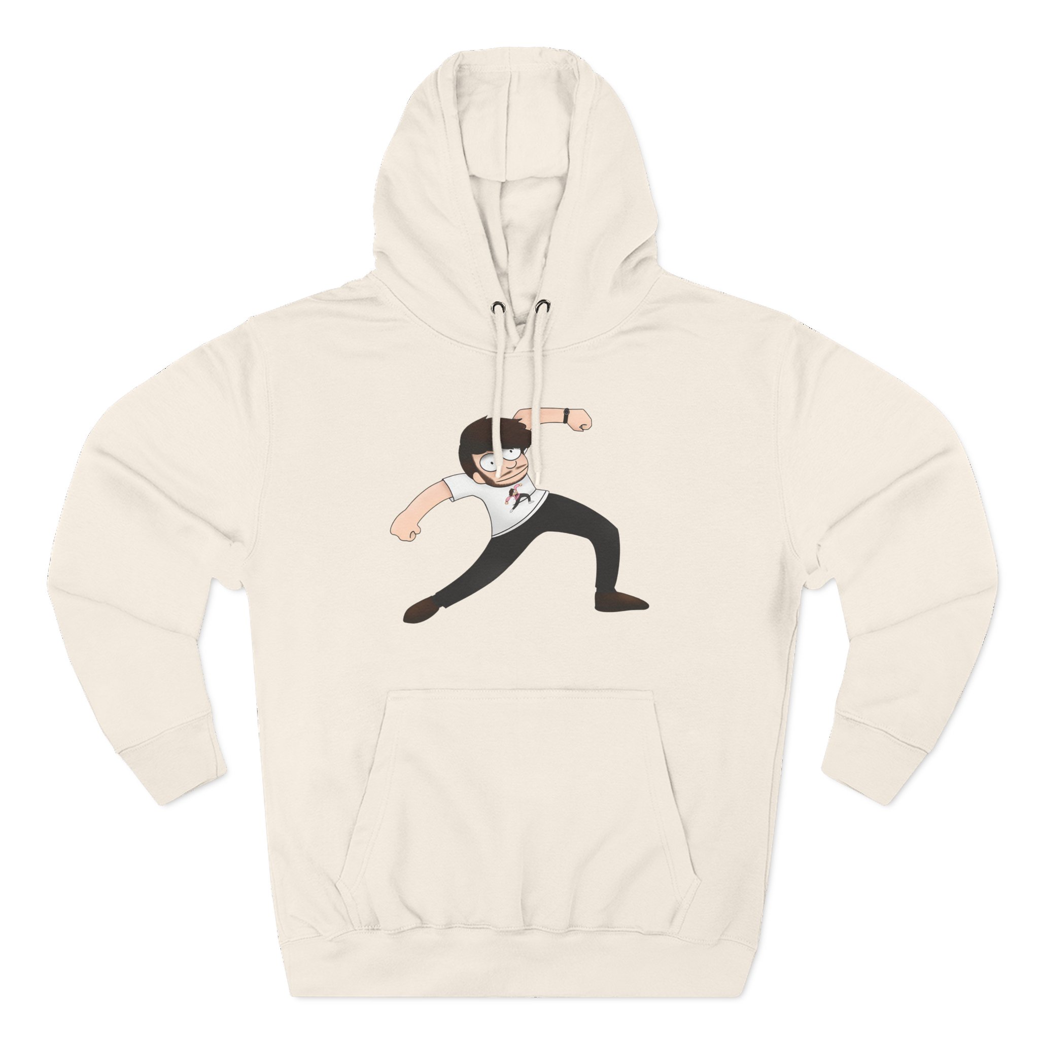 James Marriott Krumping Three-Panel Fleece Hoodie