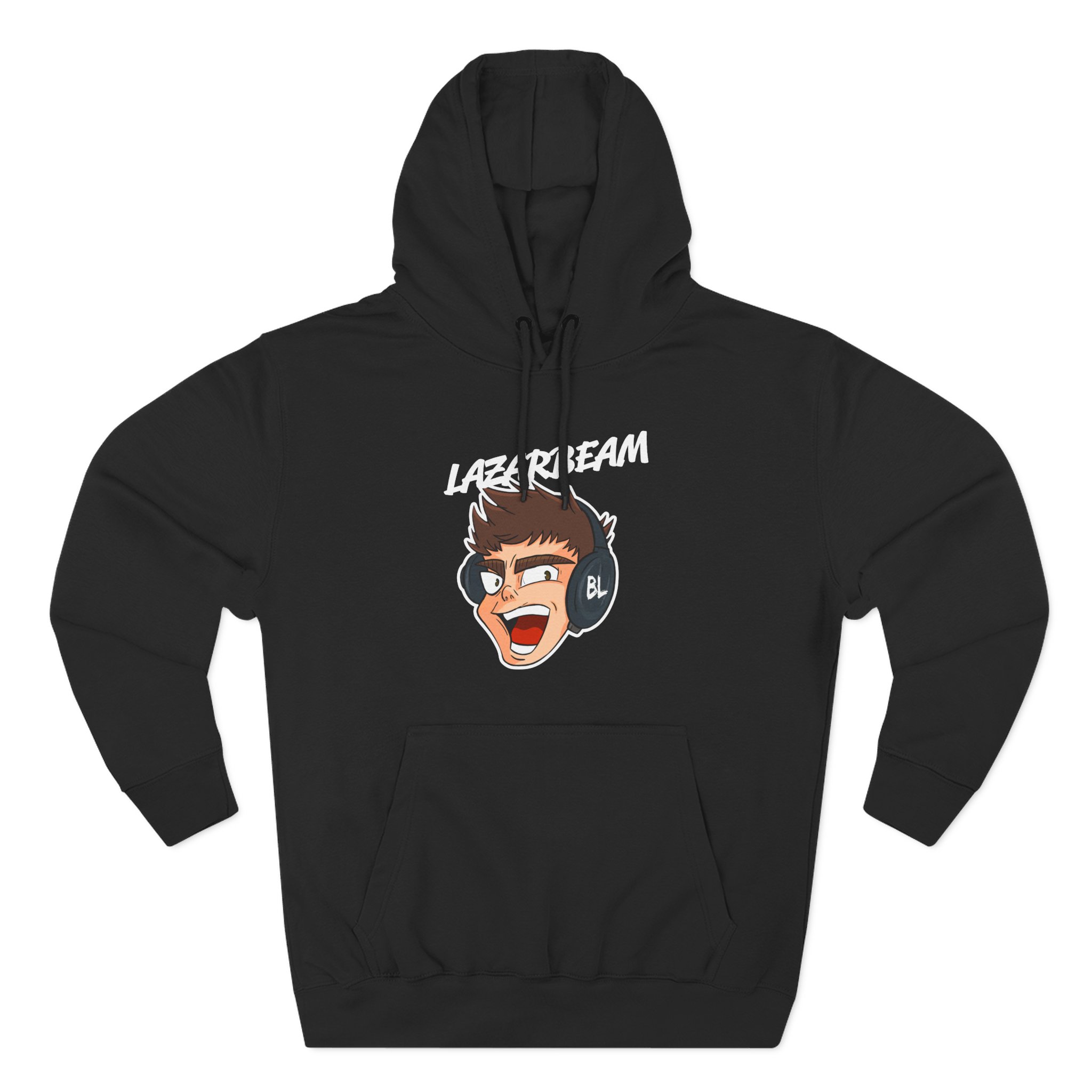 Lazarbeam Three-Panel Fleece Hoodie