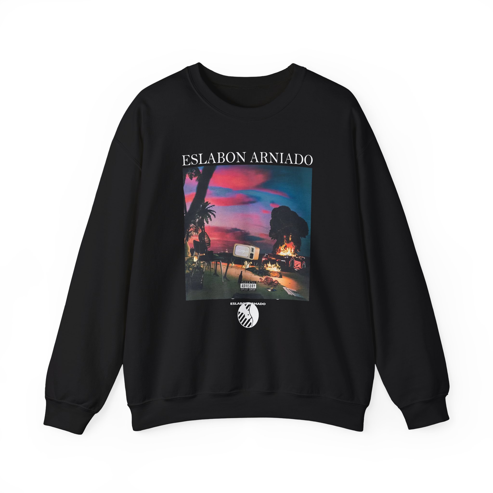 Eslabon Armado Nostalgia Album Unisex Heavy Blendâ„¢ Crewneck Sweatshirt