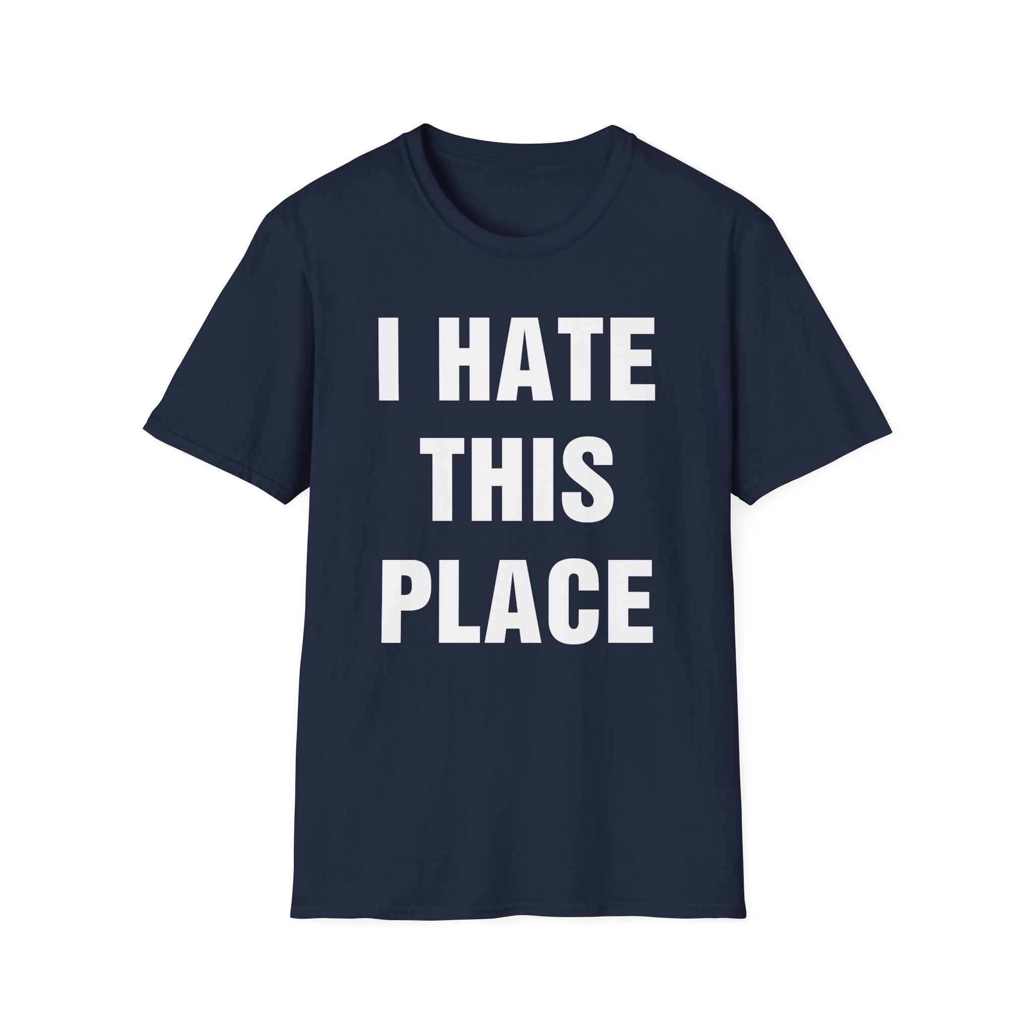 Hot Water Music I Hate This Place Unisex Softstyle T-Shirt