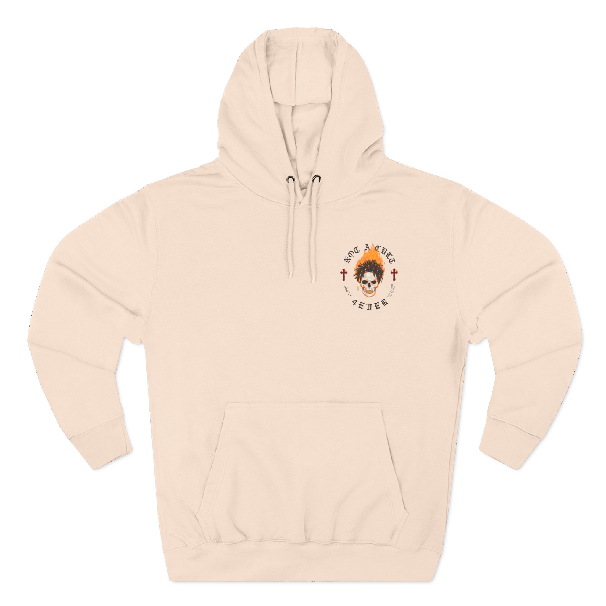 Saint Jhn Cult 4ever Three-Panel Fleece Hoodie