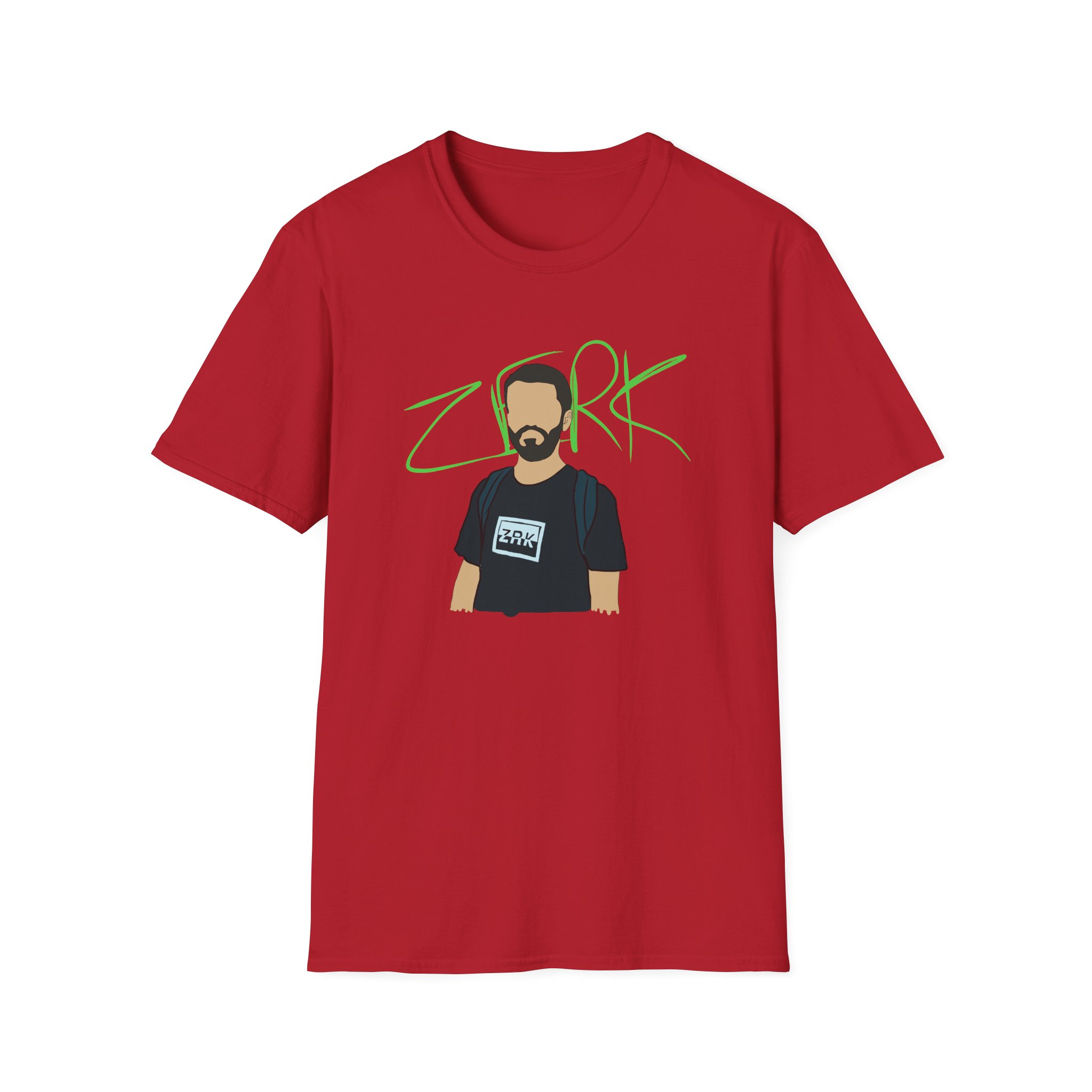 Zerkaa Profile Unisex Softstyle T-Shirt