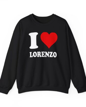 I Love Lorenzo Unisex Heavy Blend™ Crewneck Sweatshirt