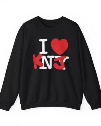 KNJ I Love Unisex Heavy Blend™ Crewneck Sweatshirt
