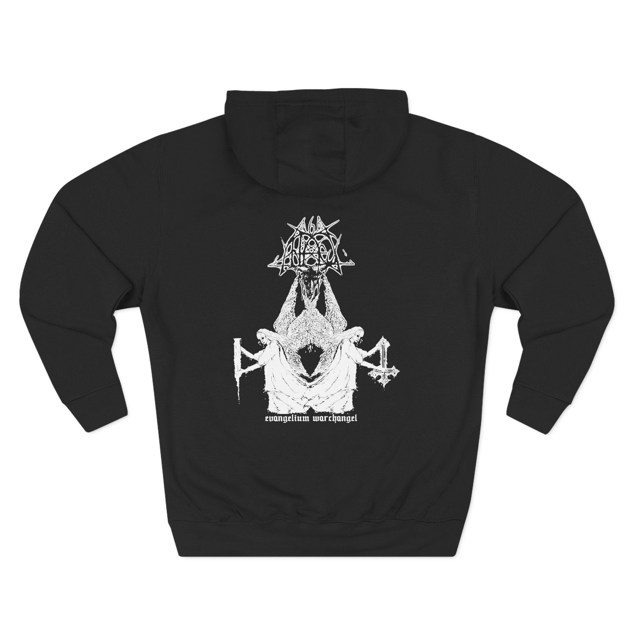 Antaeus I Hope You Die Three-panel Fleece Hoodie