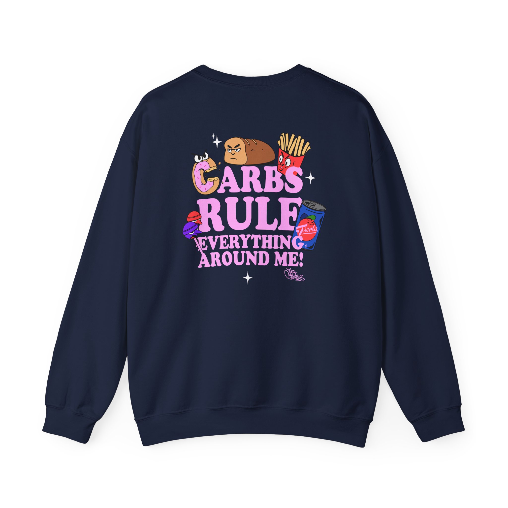 Method Man Carbs Rule Everything Around Me Unisex Heavy Blendâ„¢ Crewneck Sweatshirt