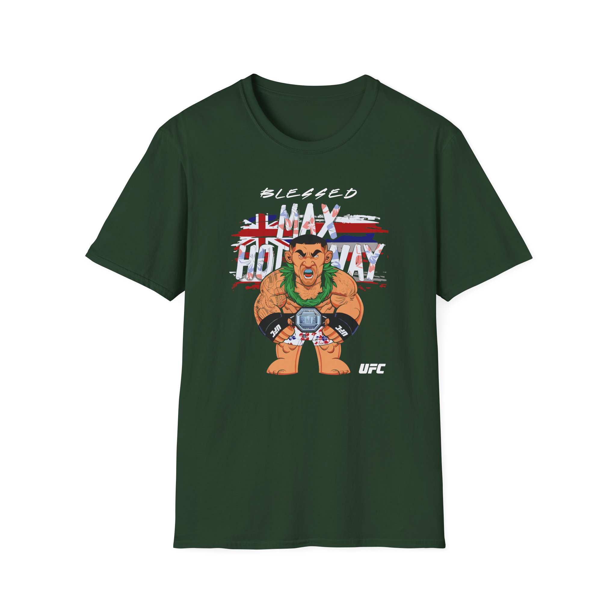 Max Holloway Big Shots Hawaii Unisex Softstyle T-Shirt
