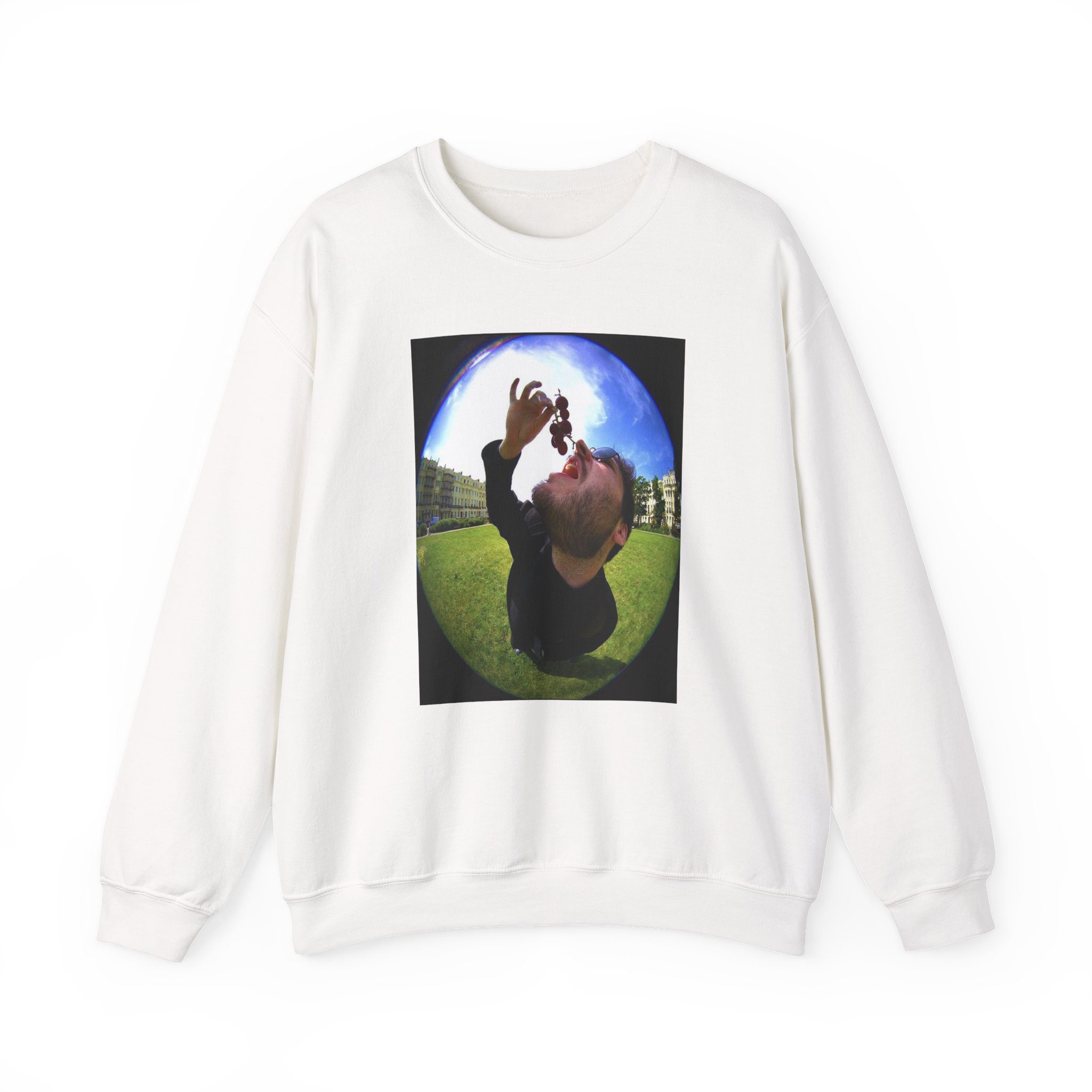 Grapes by James Marriott Unisex Heavy Blendâ„¢ Crewneck Sweatshirt