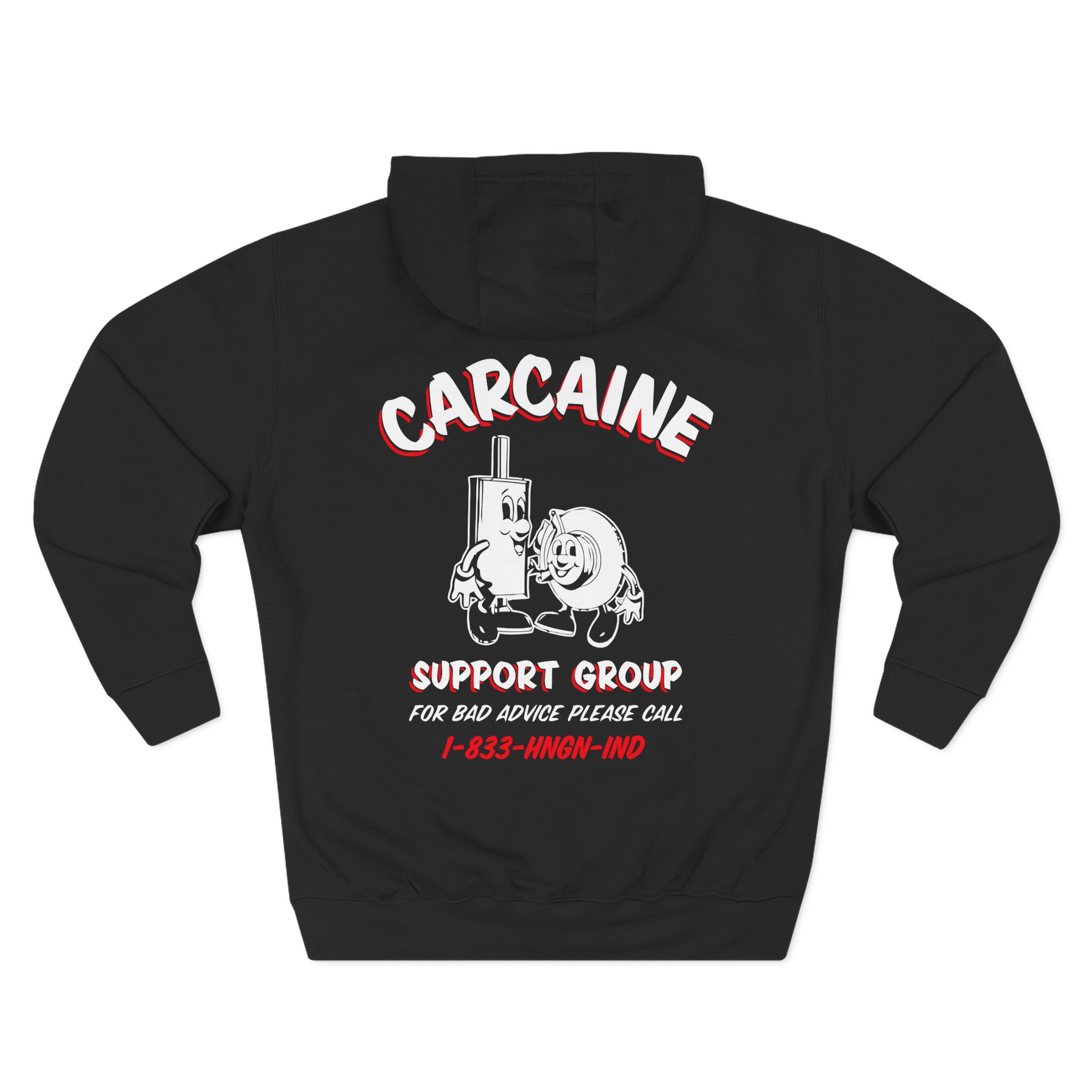 Ken Block Hoonigan Carcaine Support Group Three-Panel Fleece Hoodie
