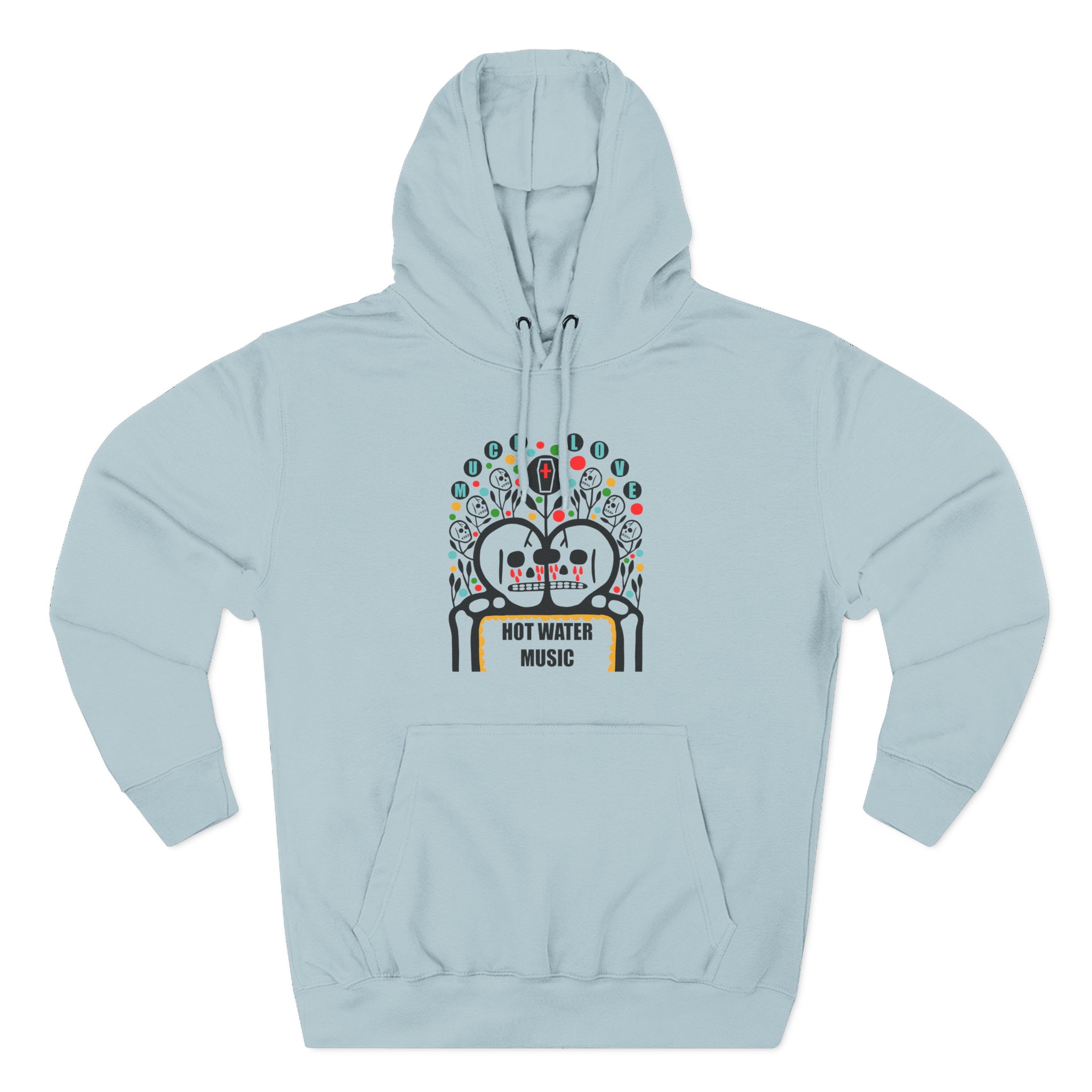 Hot Water Music Much Love Three-Panel Fleece Hoodie