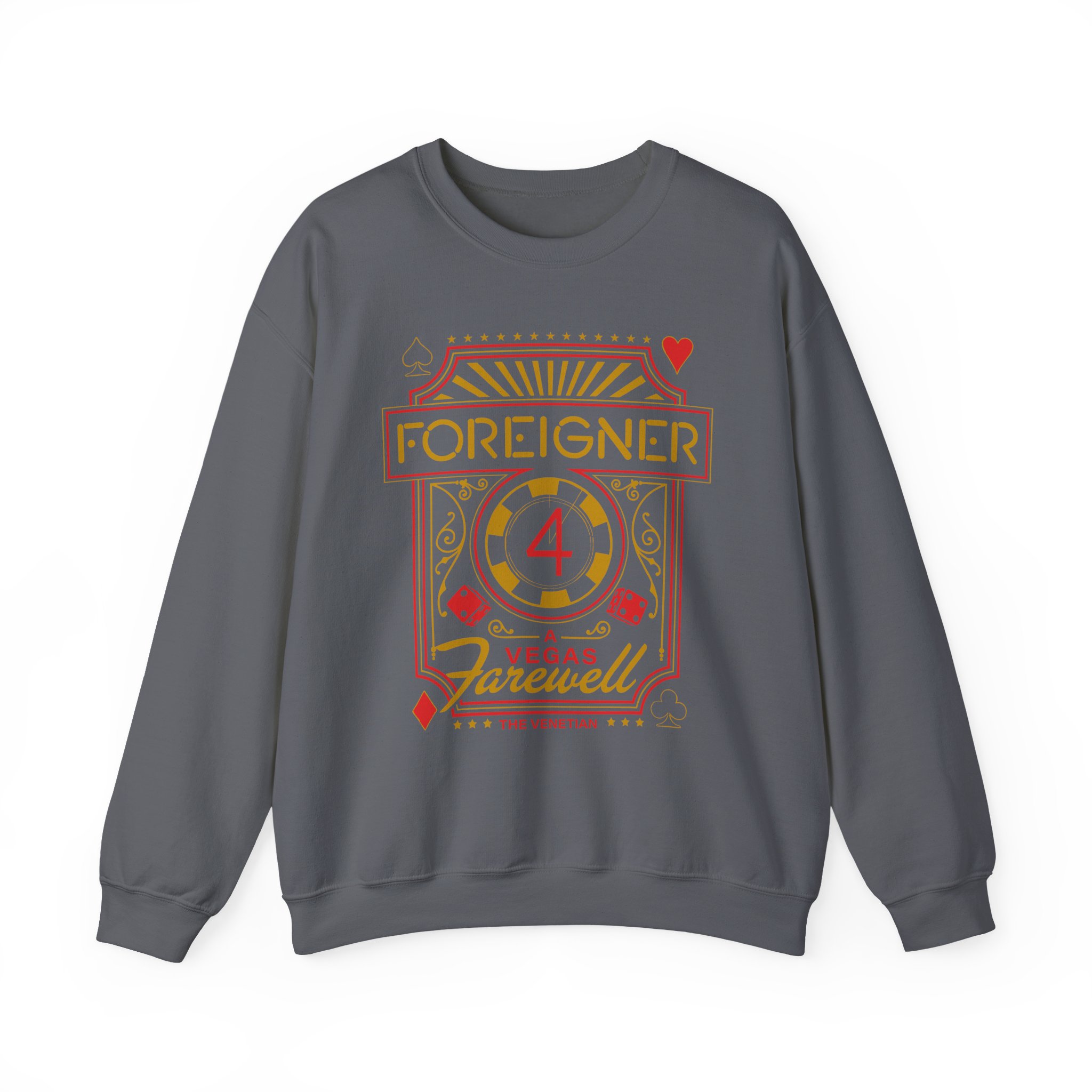 Foreigner Vegas Event Unisex Heavy Blendâ„¢ Crewneck Sweatshirt