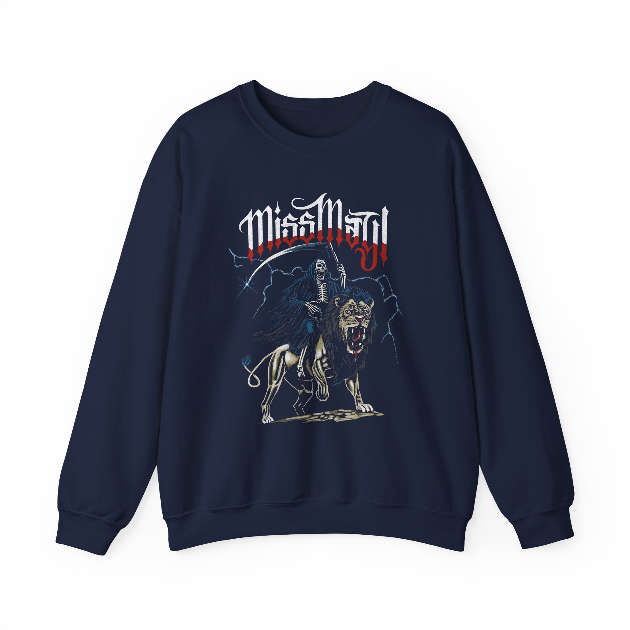 Miss May I Lion Rider Unisex Heavy Blendâ„¢ Crewneck Sweatshirt