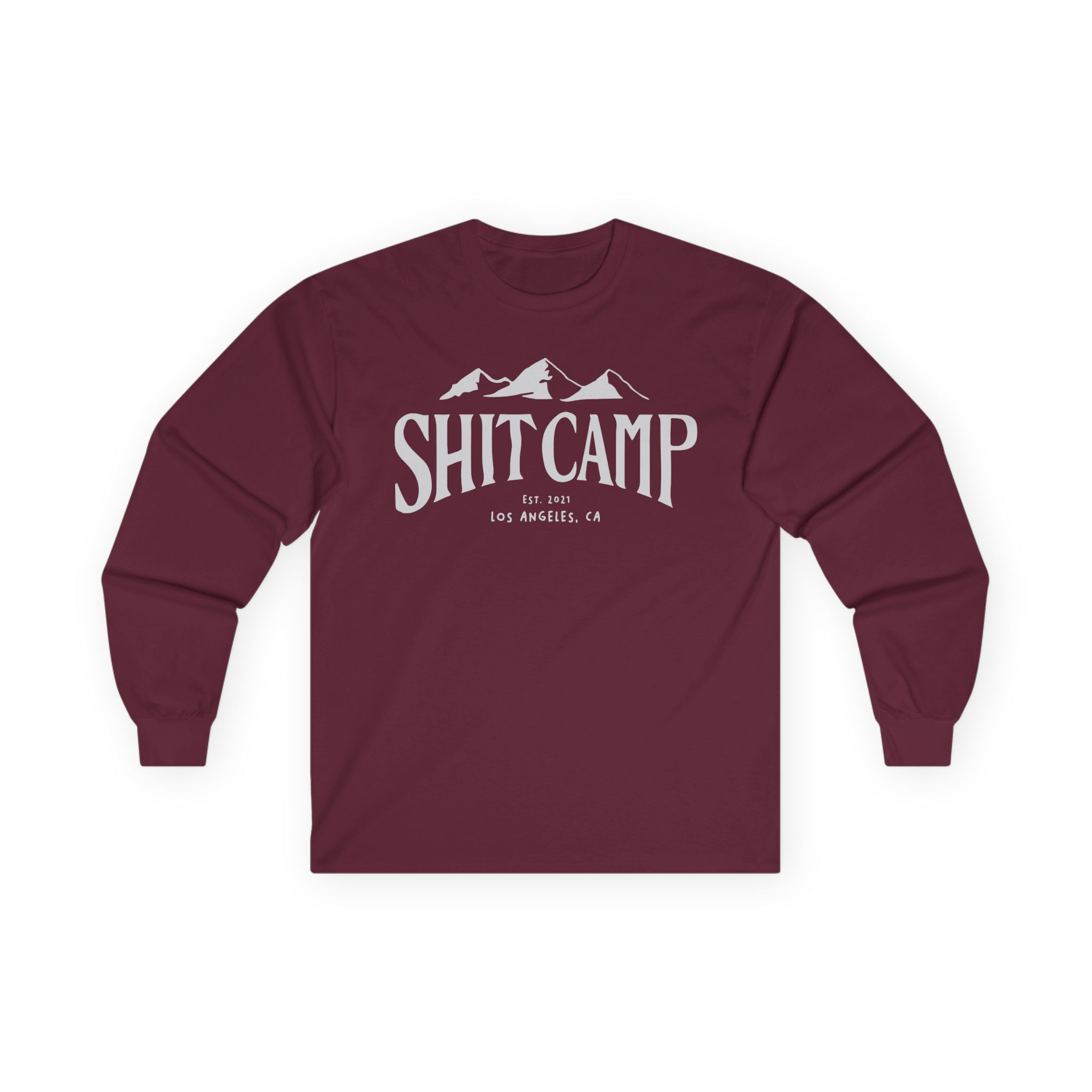 Qtcinderella Shit Camp Unisex Ultra Cotton Long Sleeve Tee