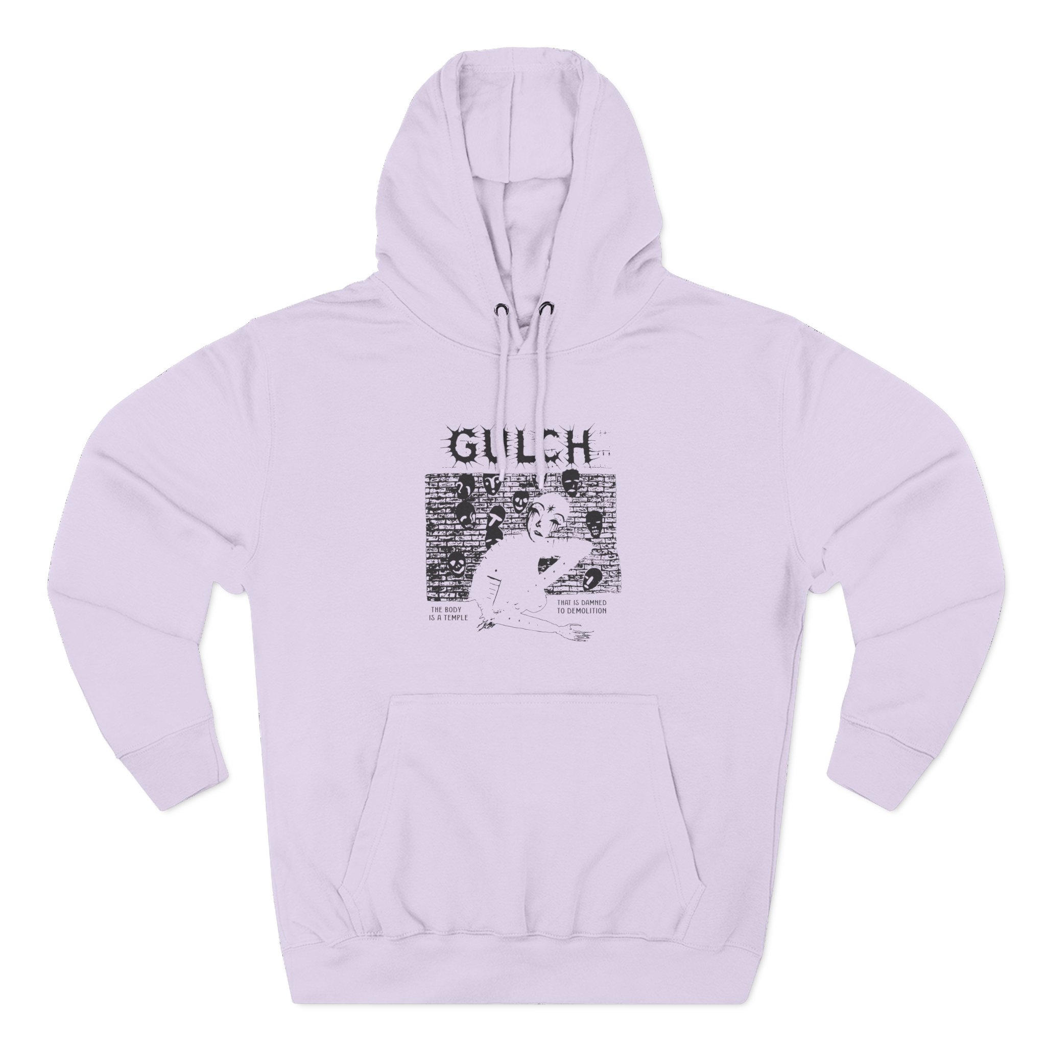 Gulch Band Three-Panel Fleece Hoodie