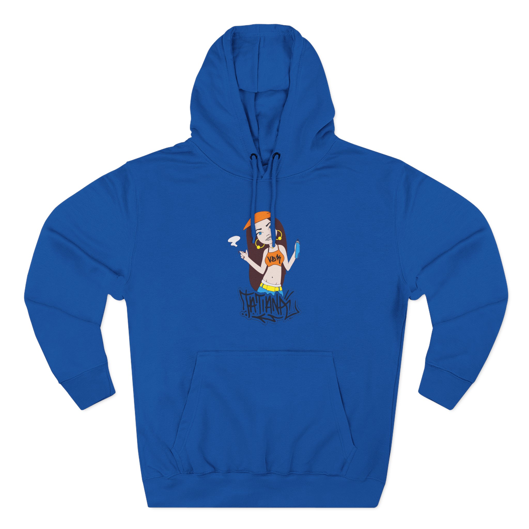 Kiz Tatiana Three-Panel Fleece Hoodie