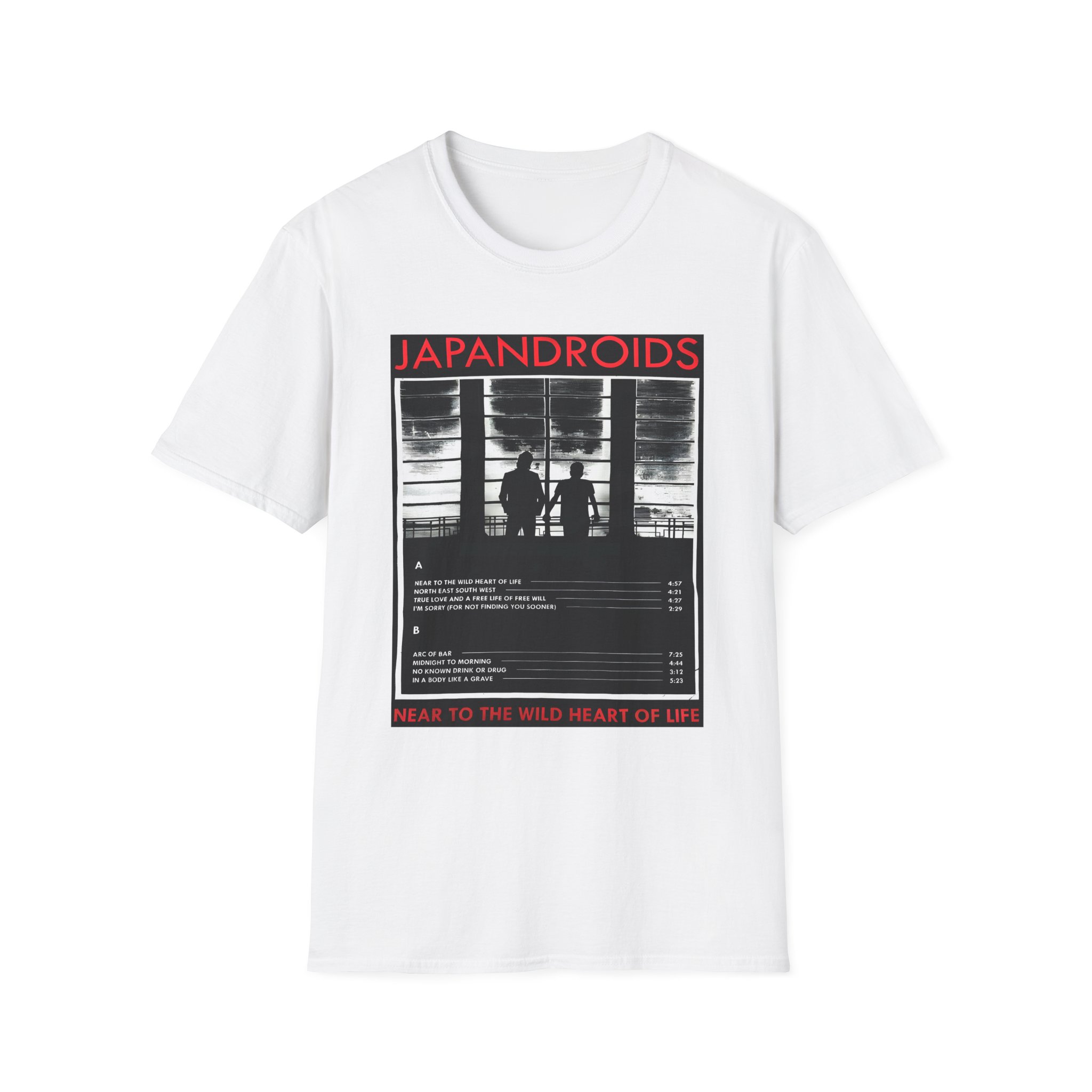 Japandroids Near to the Wild Heart of Life Unisex Softstyle T-Shirt