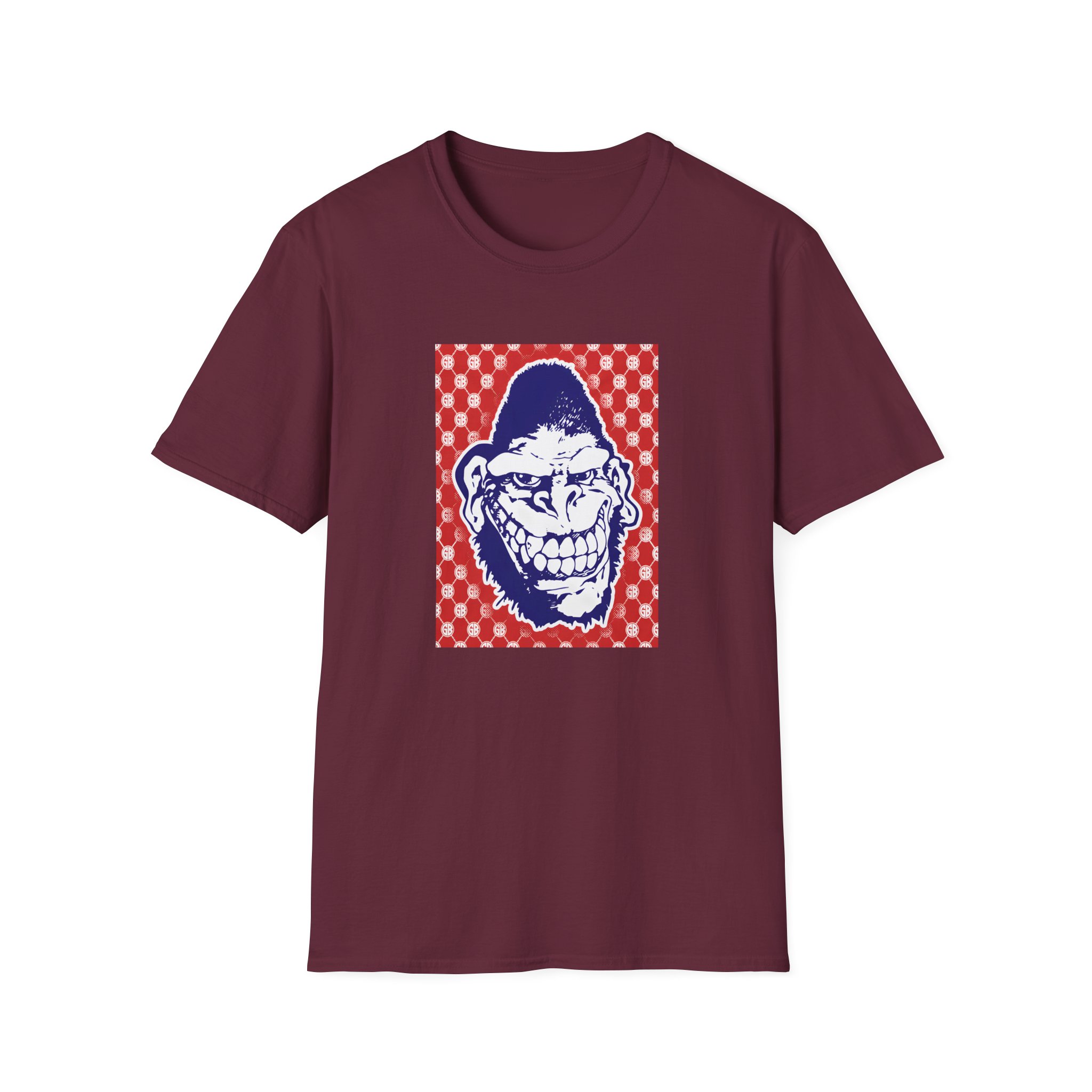 Gorilla Biscuits Gb Pattern Unisex Softstyle T-Shirt