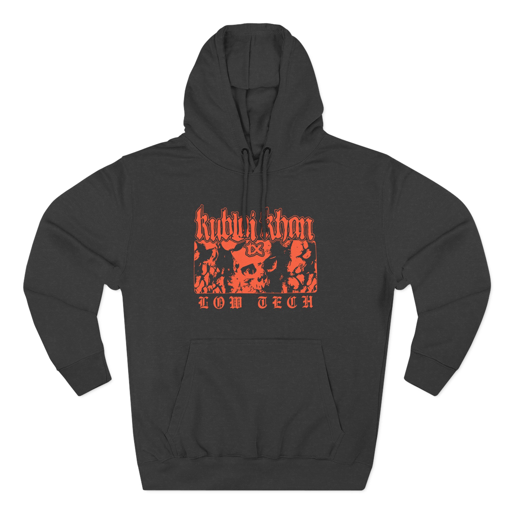 Kublai Khan - Low Tech Three-Panel Fleece Hoodie