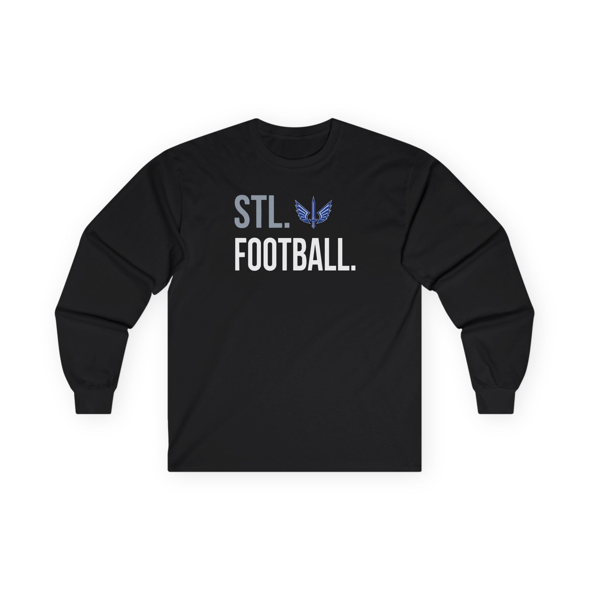 St. Louis Battlehawks 108 Stitches Football Spiral Unisex Ultra Cotton Long Sleeve Tee
