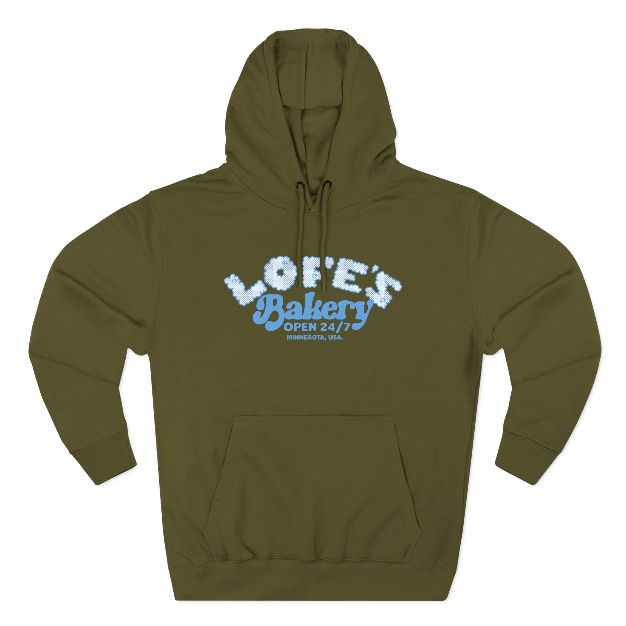 Lofe Bakery Three-Panel Fleece Hoodie