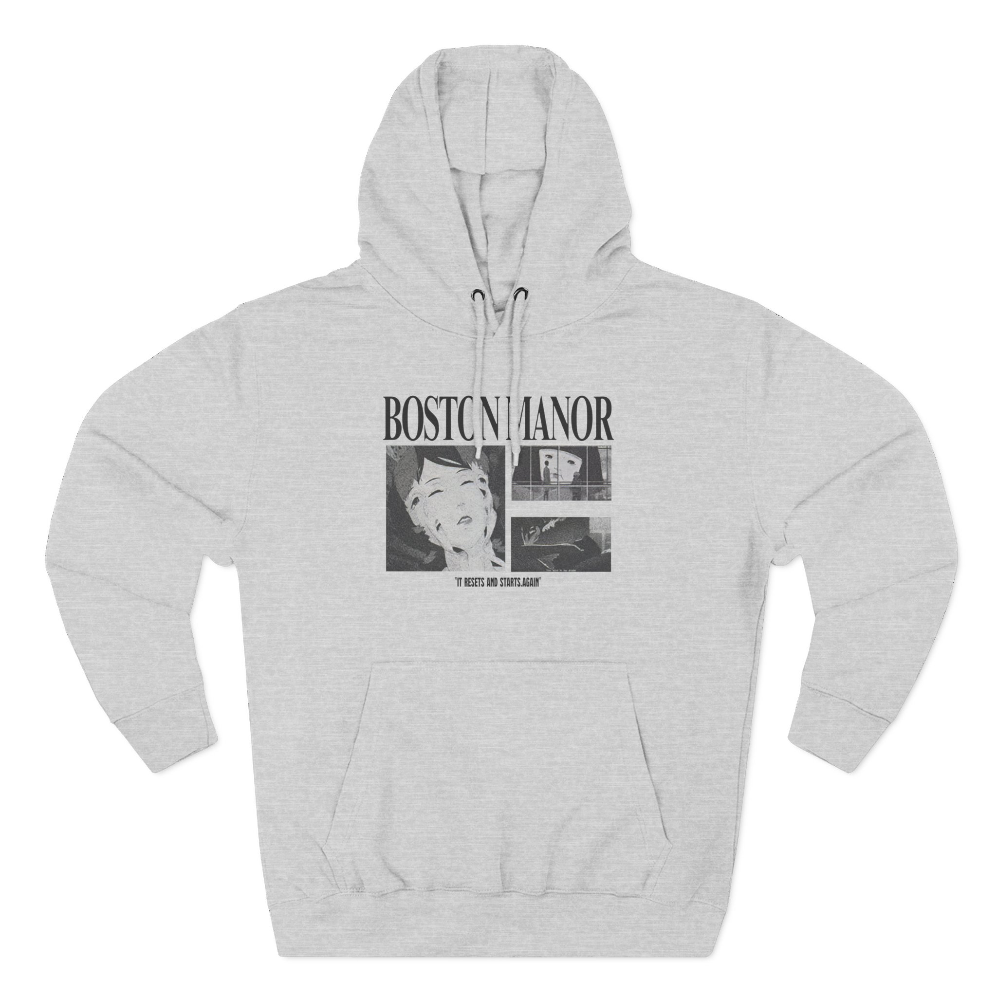 Boston Manor Paprika Three-Panel Fleece Hoodie
