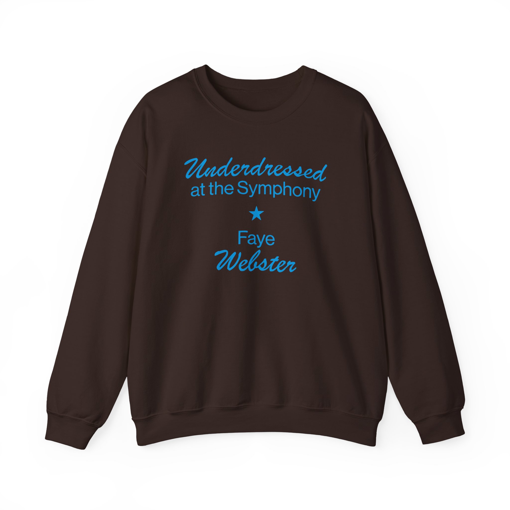 Faye Webster Underdressed at the Symphony 2024 Tour Unisex Heavy Blendâ„¢ Crewneck Sweatshirt