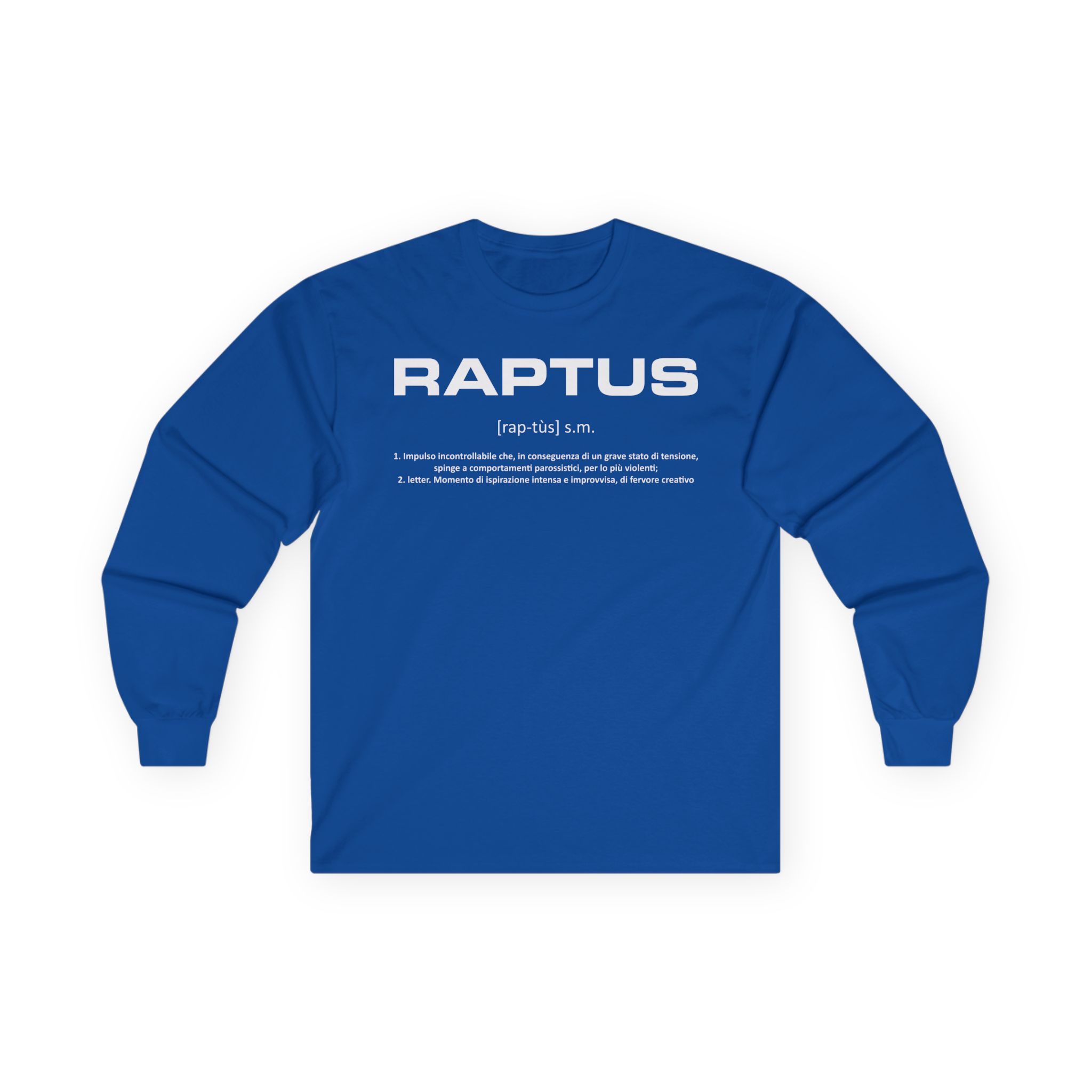 Nayt Raptus Unisex Ultra Cotton Long Sleeve Tee